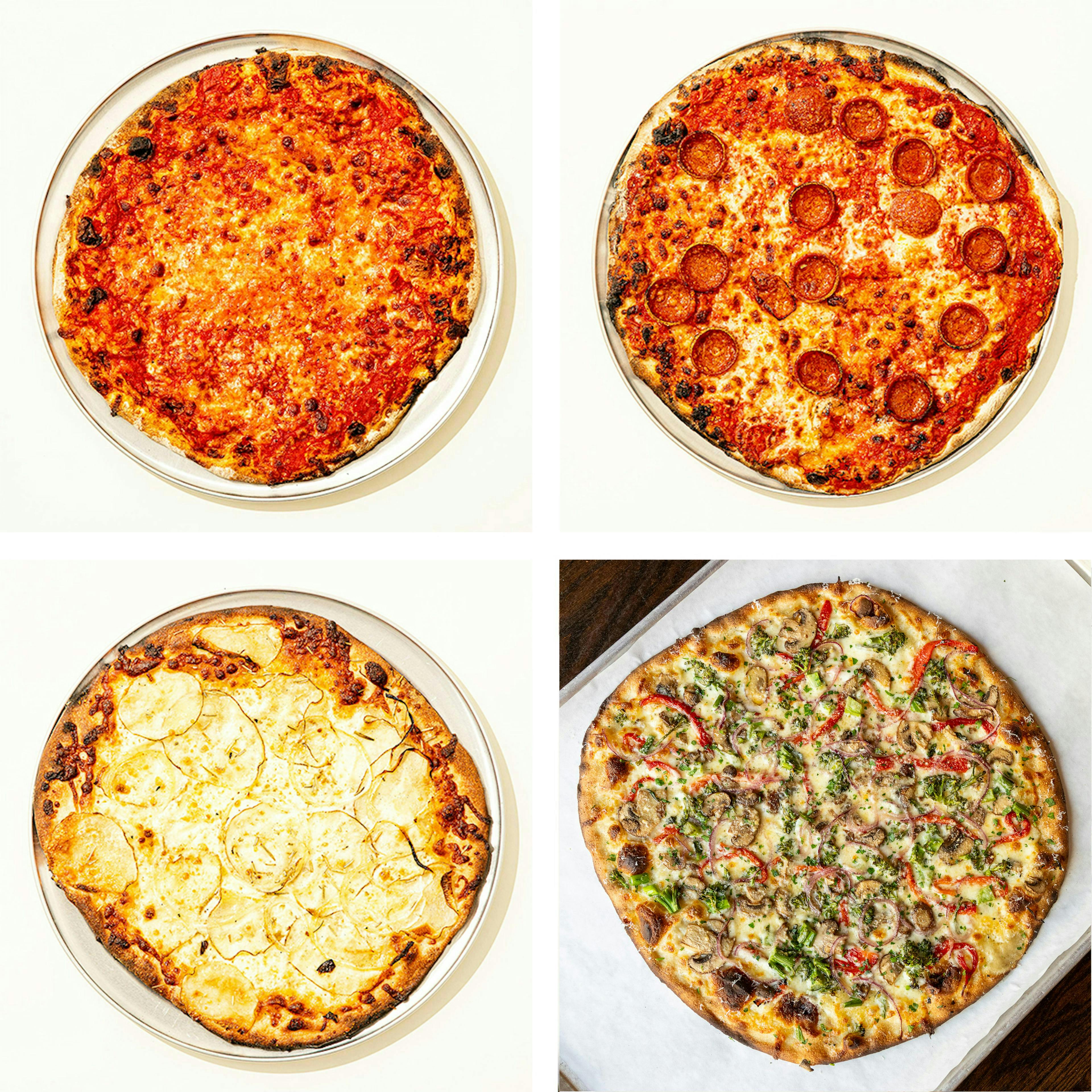 New Haven-Style Pizza Sampler - 4 Pack by Sally's Apizza