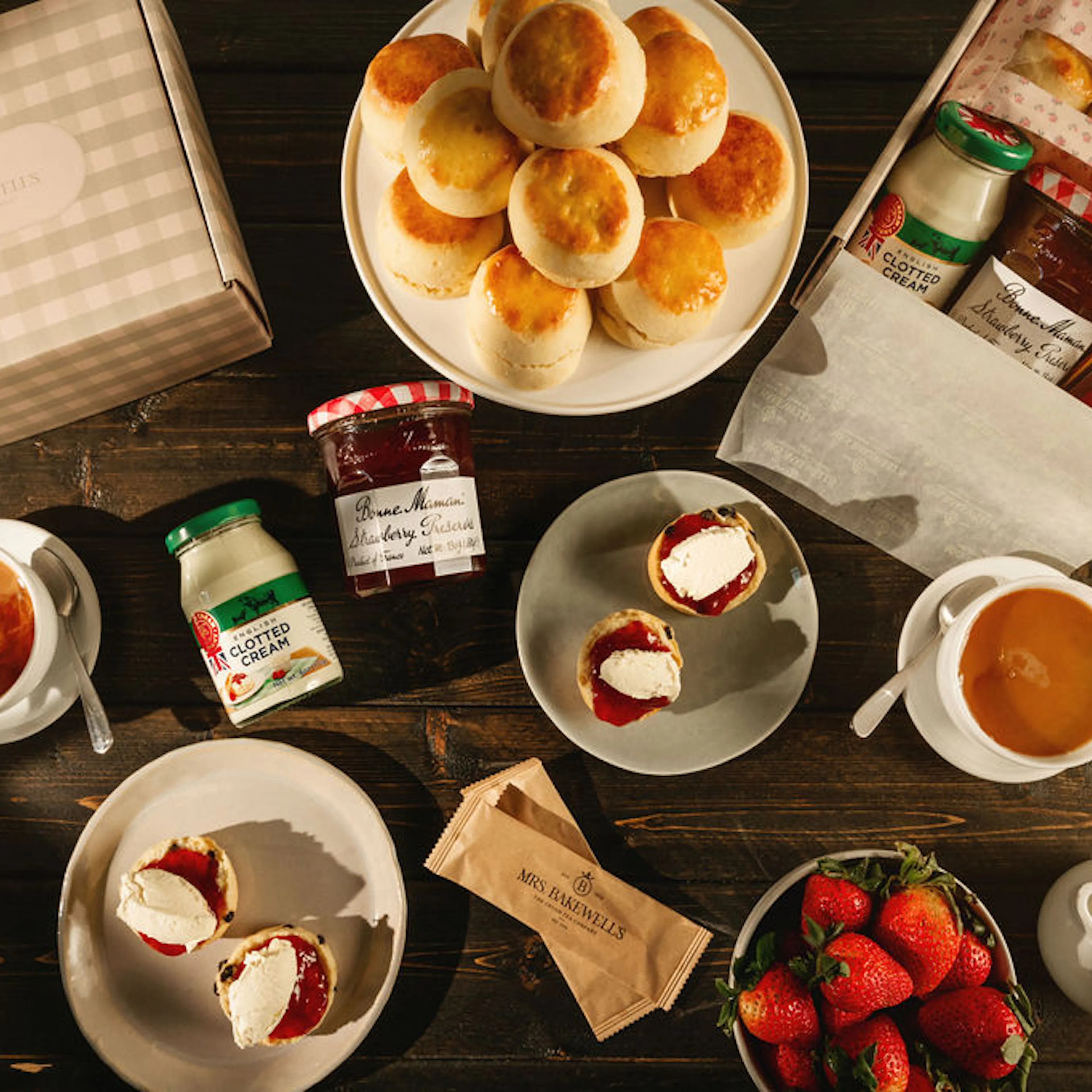 Signature Original Cream Tea Box for 6 by Mrs. Bakewell’s Afternoon Tea - Alternate image 2