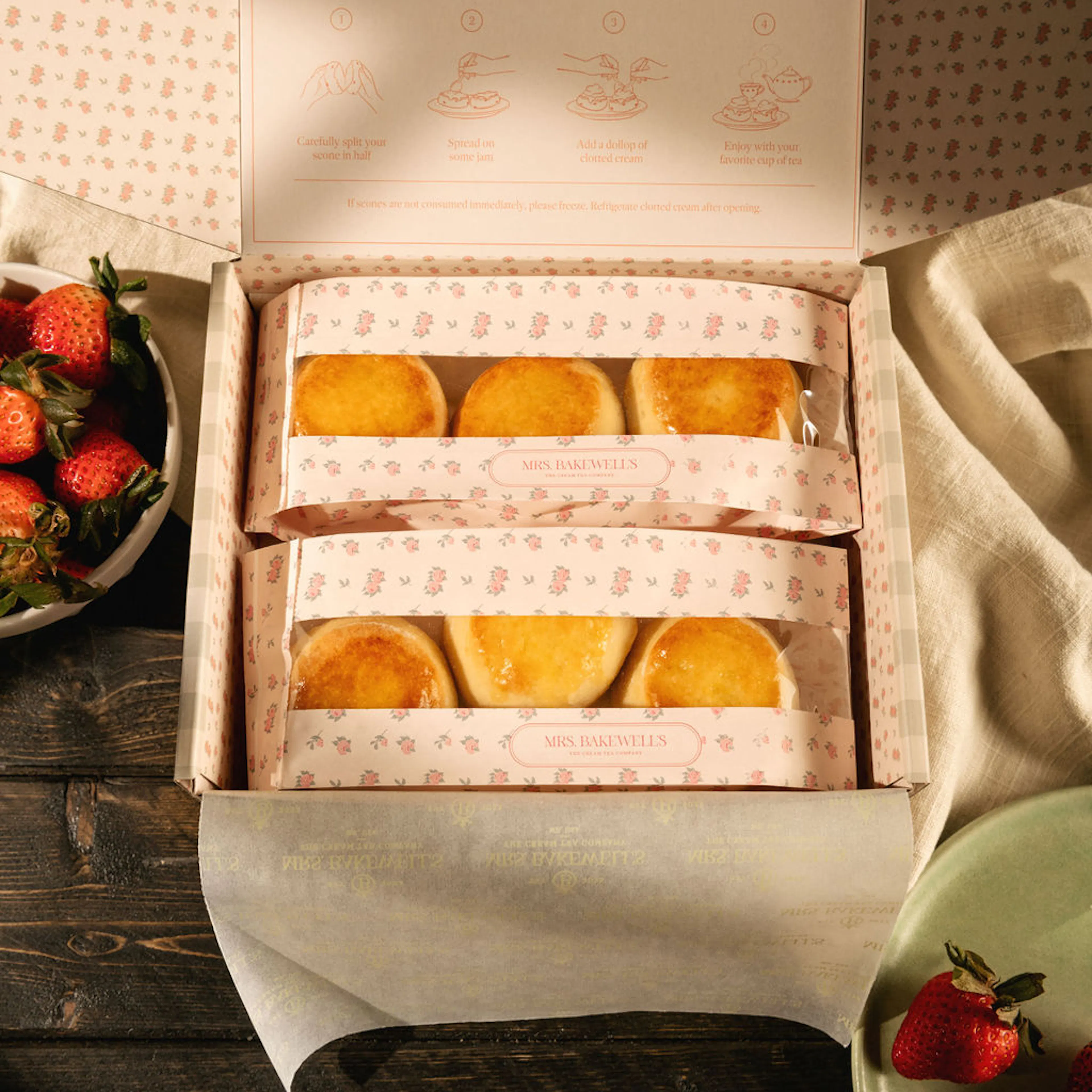 Just Scones Box - 12 Pack by Mrs. Bakewell’s Afternoon Tea - Alternate image 4