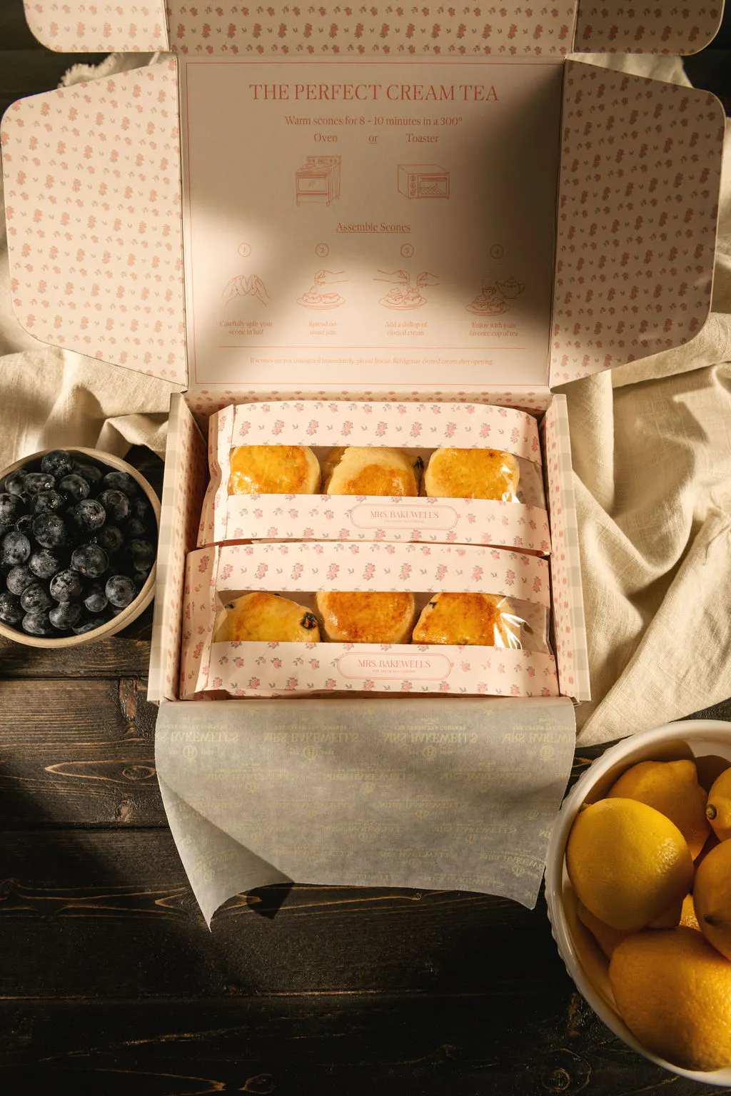 Just Scones Box - 12 Pack by Mrs. Bakewell’s Afternoon Tea - Alternate image 1