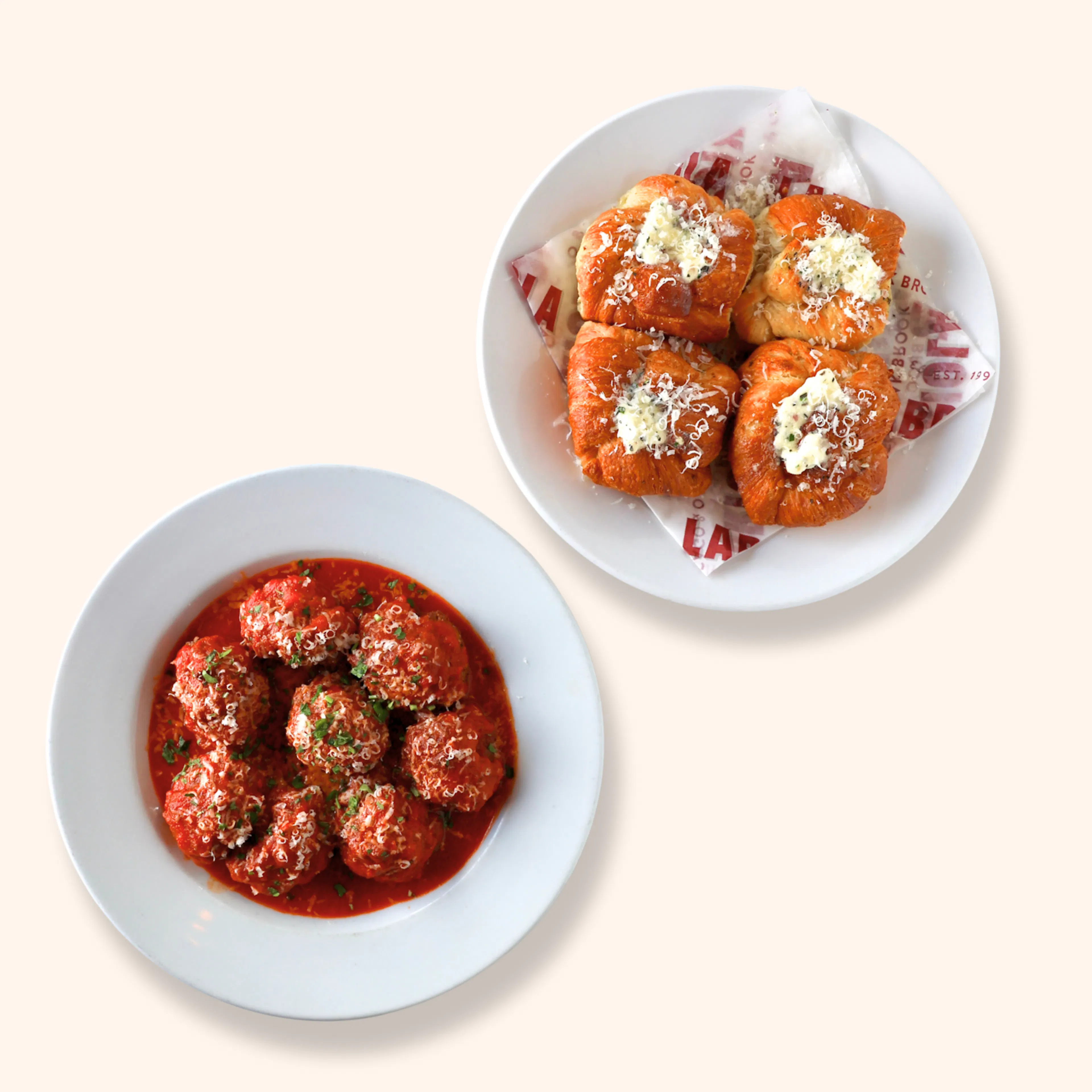 Thin Crust Pizza + Meatballs + Garlic Knot Combo by Labriola Chicago - Alternate image 9