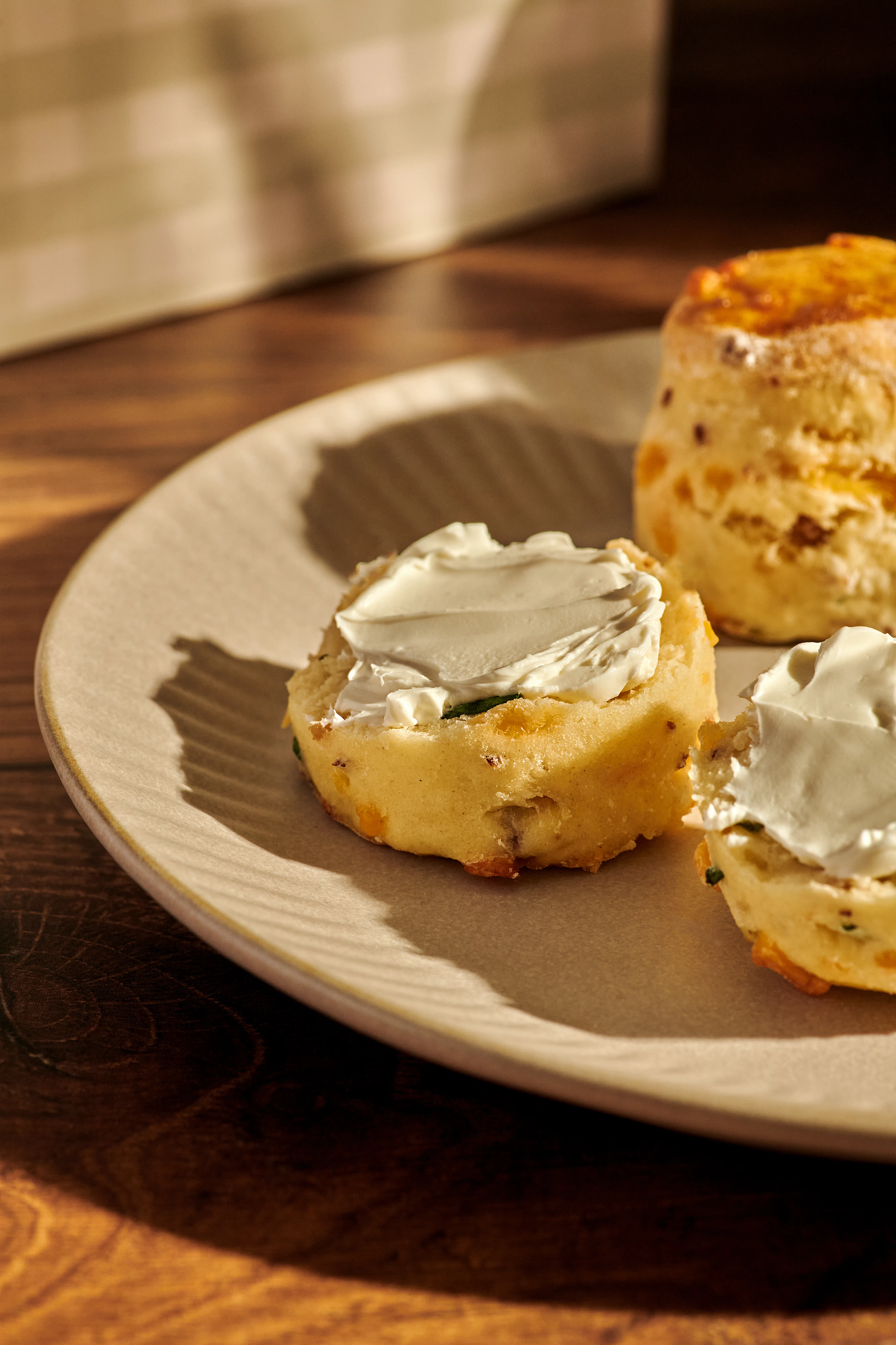 Savory Bacon-Cheddar English Scones - 12 Pack by Mrs. Bakewell’s Afternoon Tea - Alternate image 3