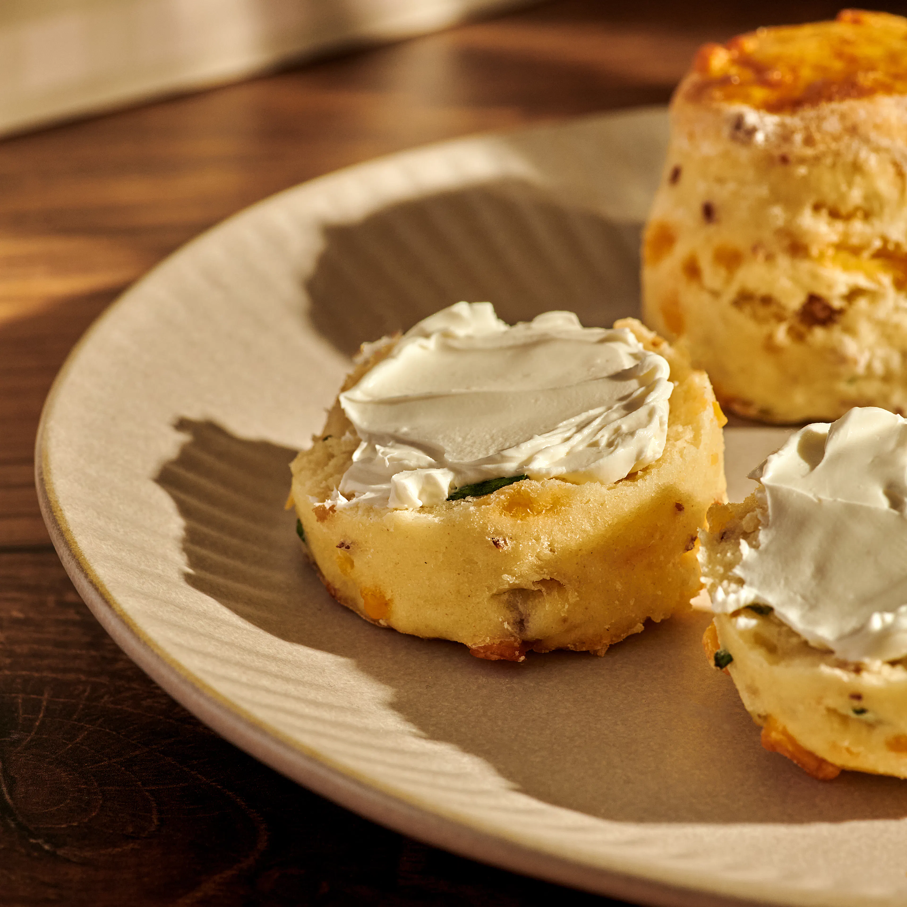 Savory Bacon-Cheddar English Scones - 12 Pack by Mrs. Bakewell’s Afternoon Tea - Alternate image 3