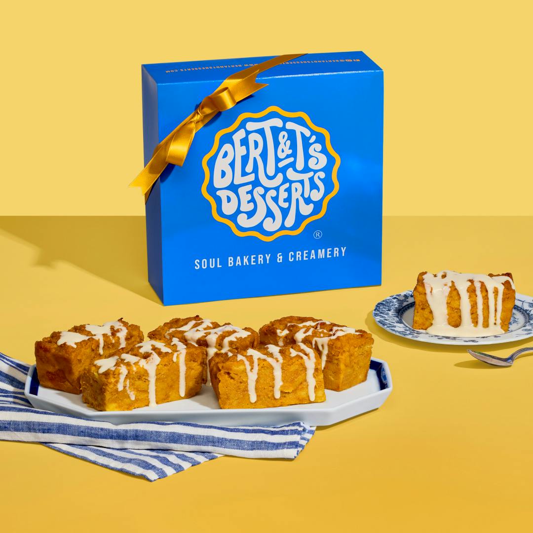 Sweet Potato Bread Pudding for 8-10 by Bert & T's Desserts - Alternate image 1