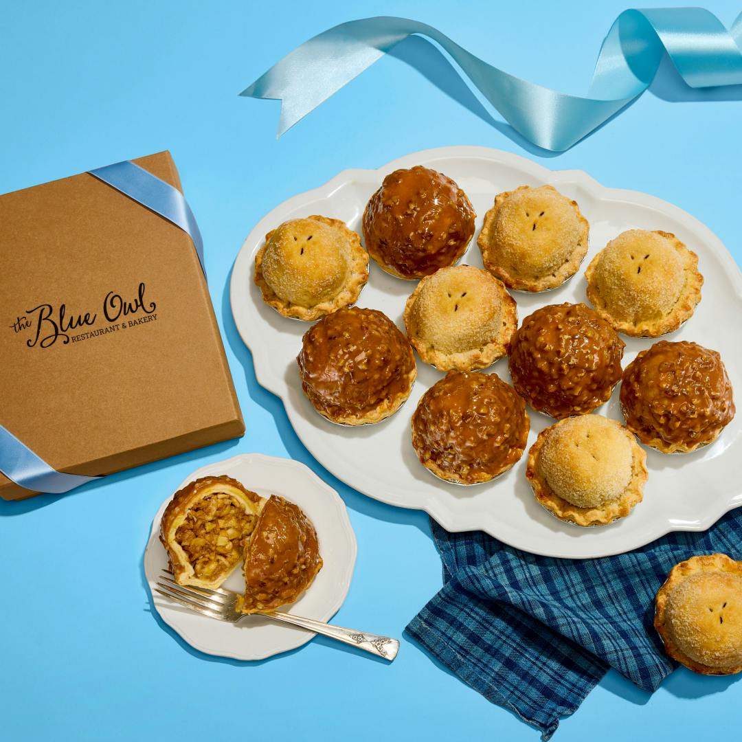 Mini Levee High Apple Pie by Blue Owl Bakery