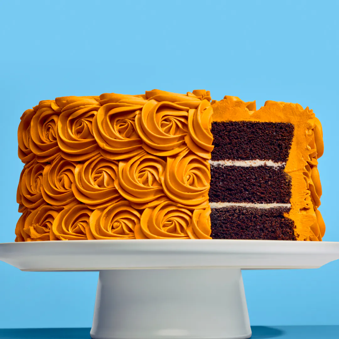 Pumpkin Rosette Cake by Edgar's Bakery - Alternate image 1