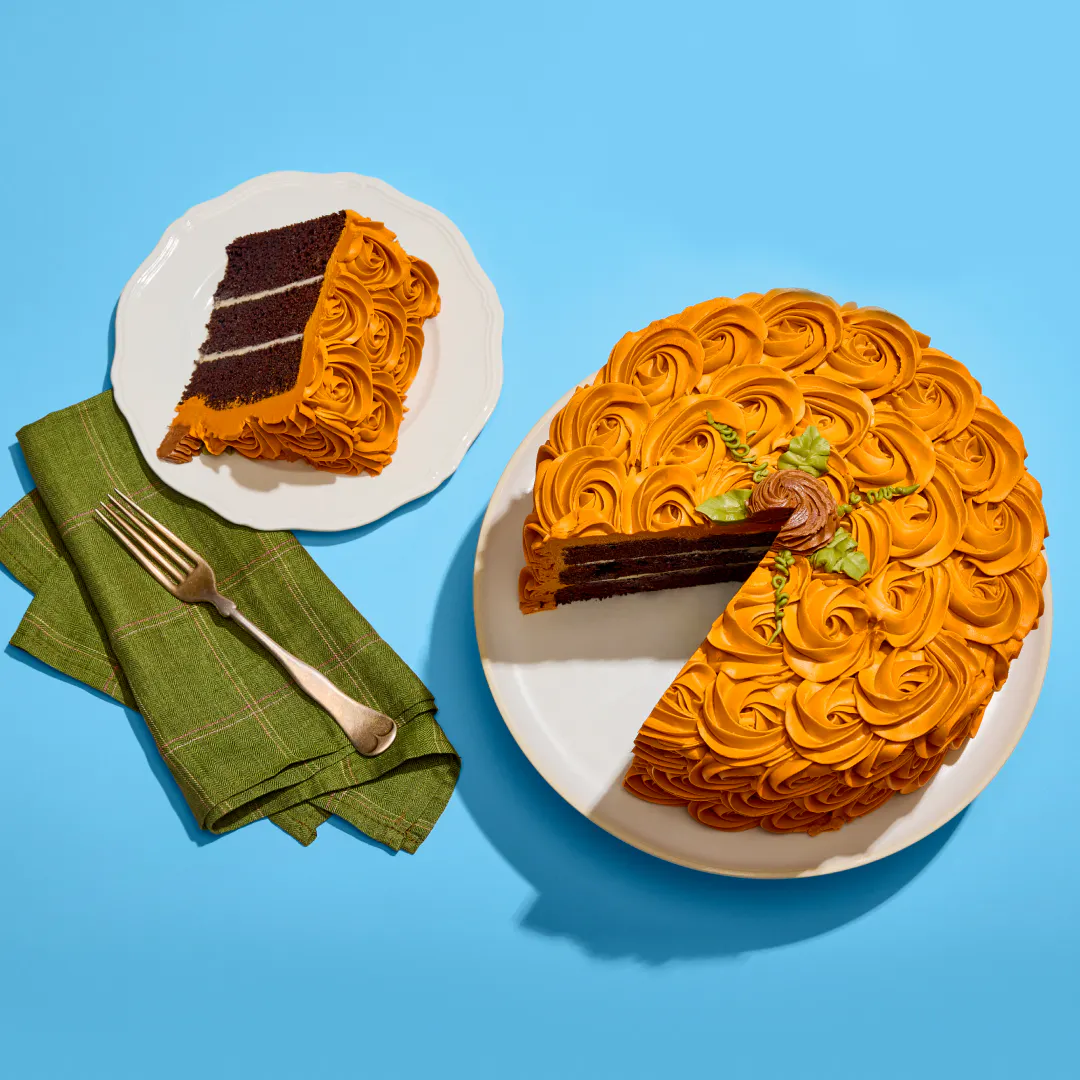 Pumpkin Rosette Cake by Edgar's Bakery - Alternate image 3