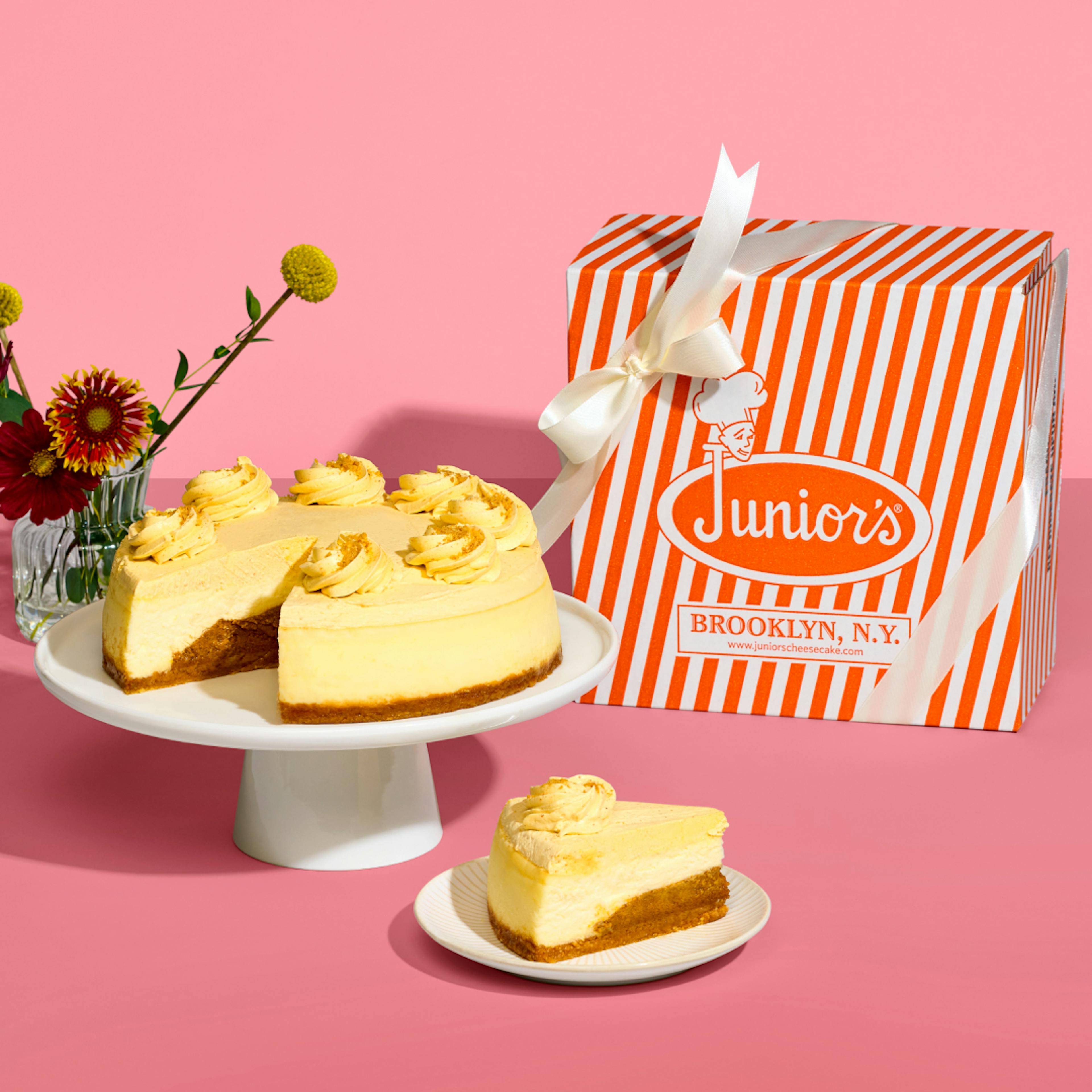 Junior's Pumpkin Pie Cheesecake by Junior's Cheesecake