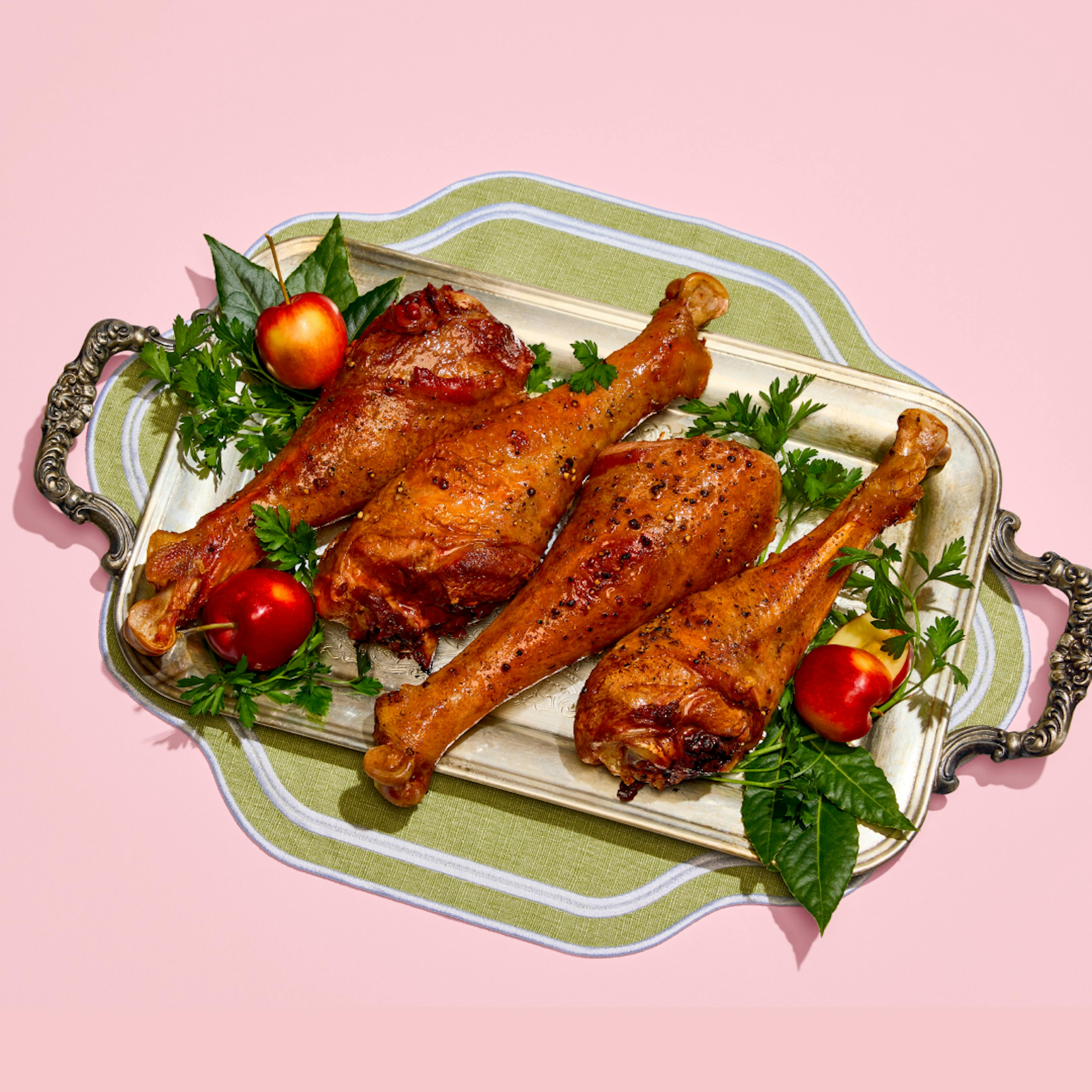 Smoked Turkey Drumsticks - 4 Pack by Heritage Foods - Alternate image 2