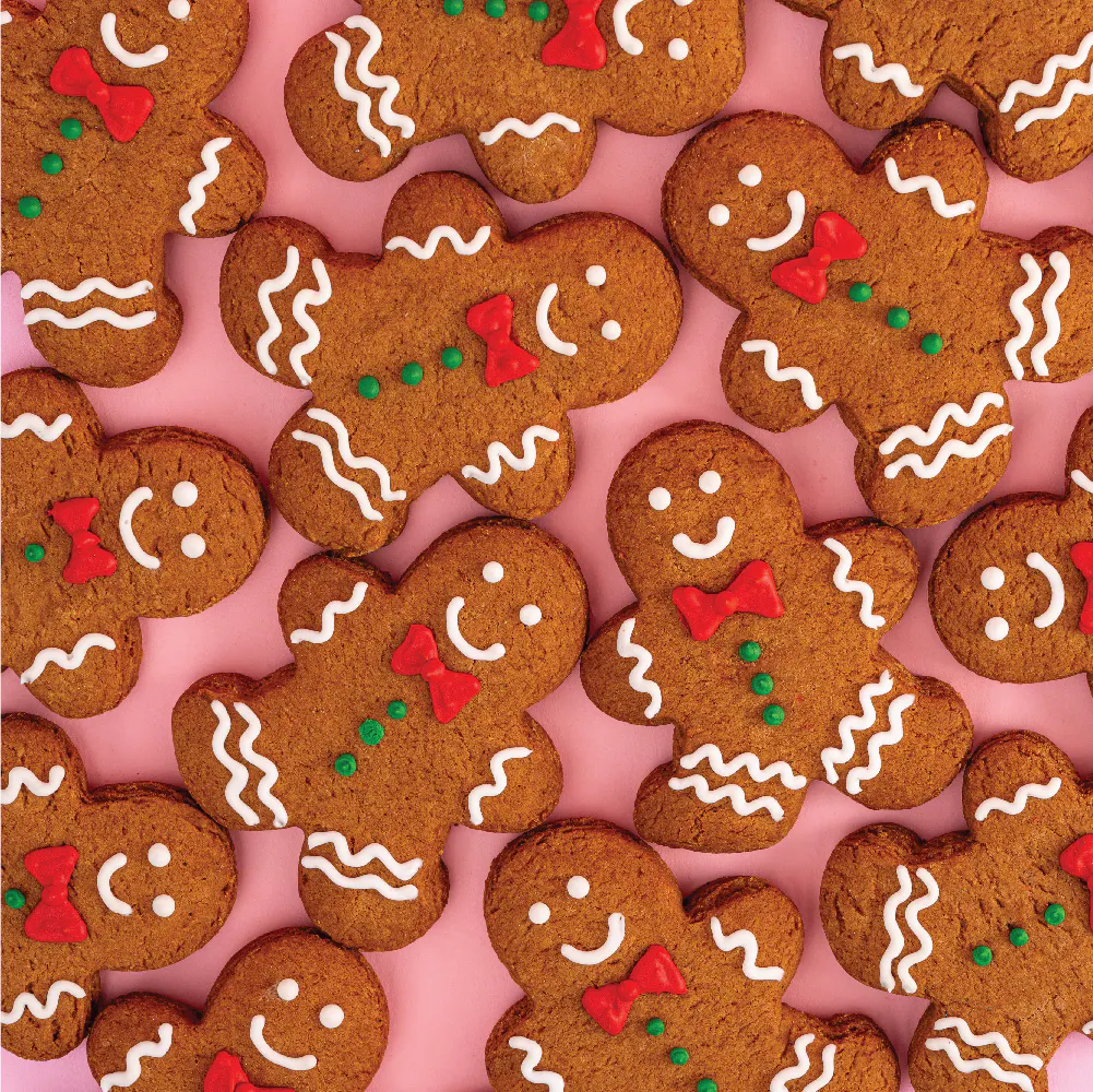 Holiday Gingerbread Man Cookies by Sweet E's Bake Shop