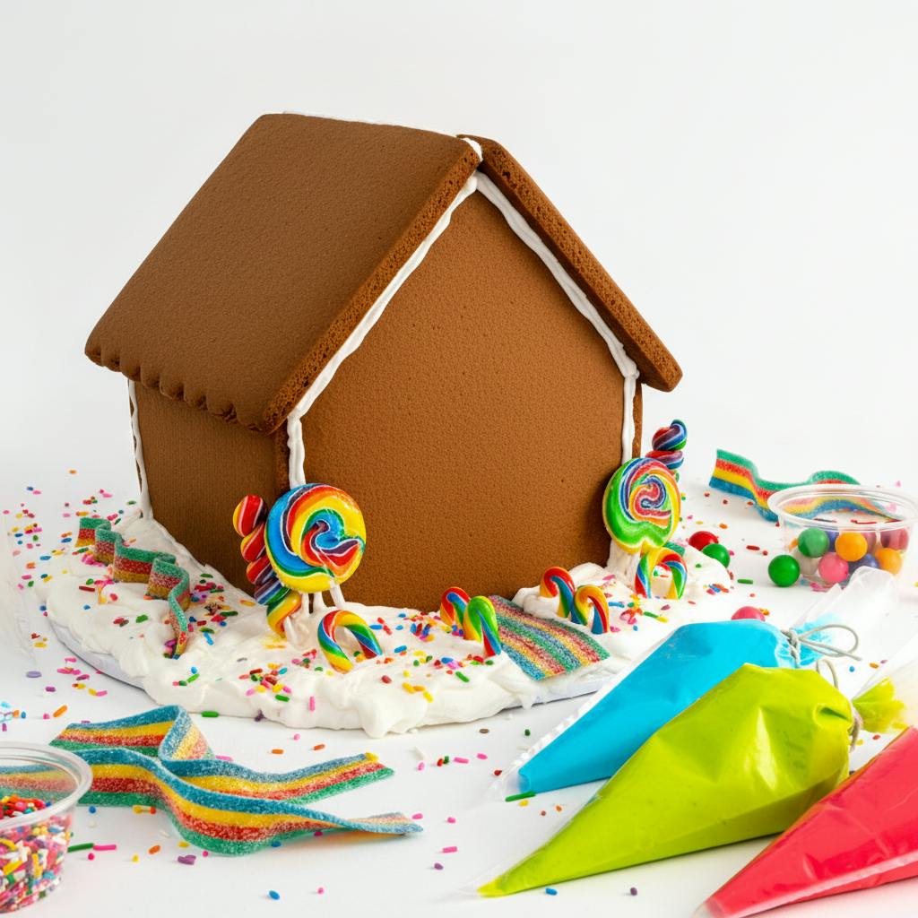 Holiday Gingerbread House Kit by Sweet E's Bake Shop - Alternate image 3