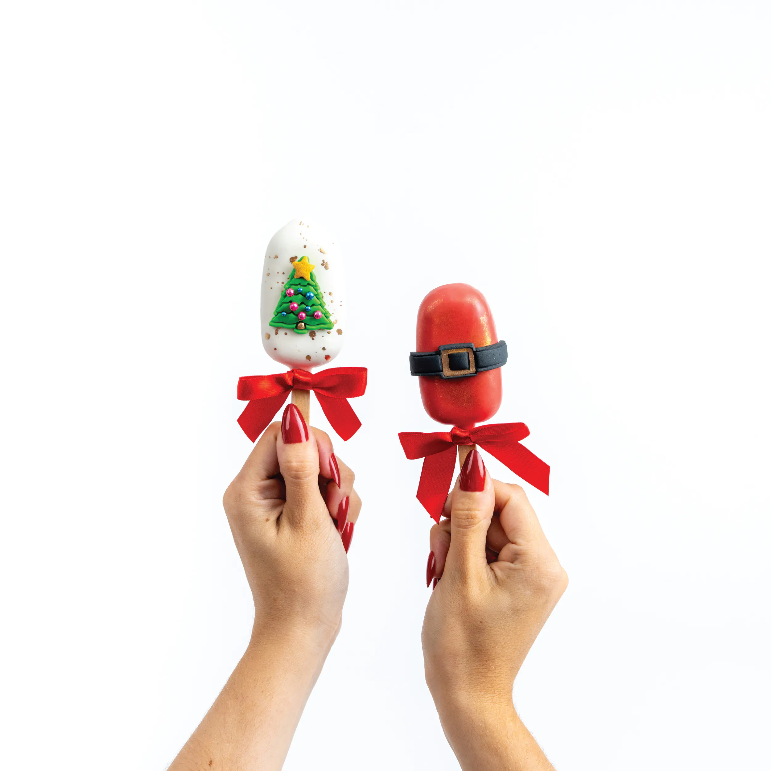 Christmas Cakesicles - 6 Pack by Sweet E's Bake Shop - Alternate image 1