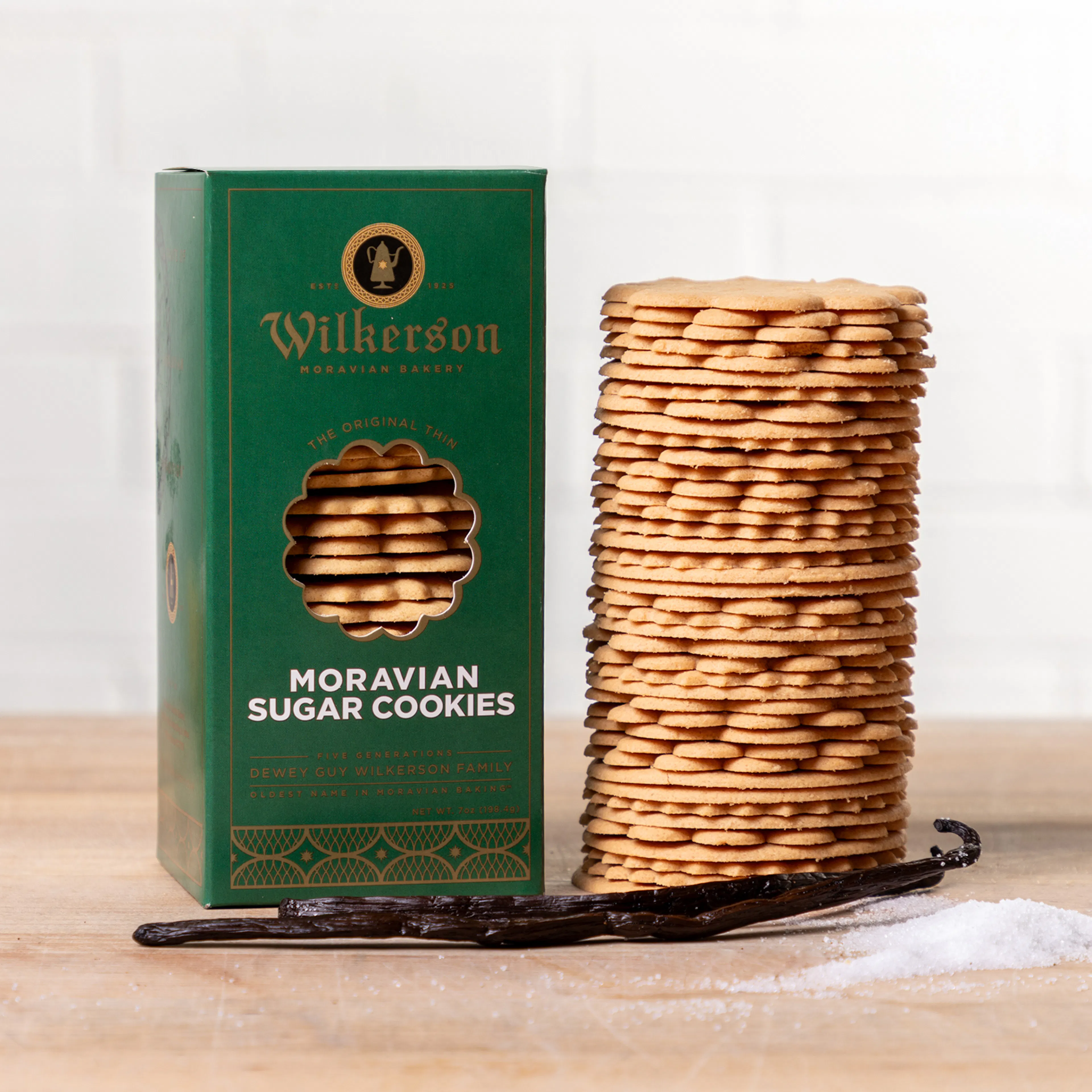 Moravian Sugar Cookies by Wilkerson Bakery