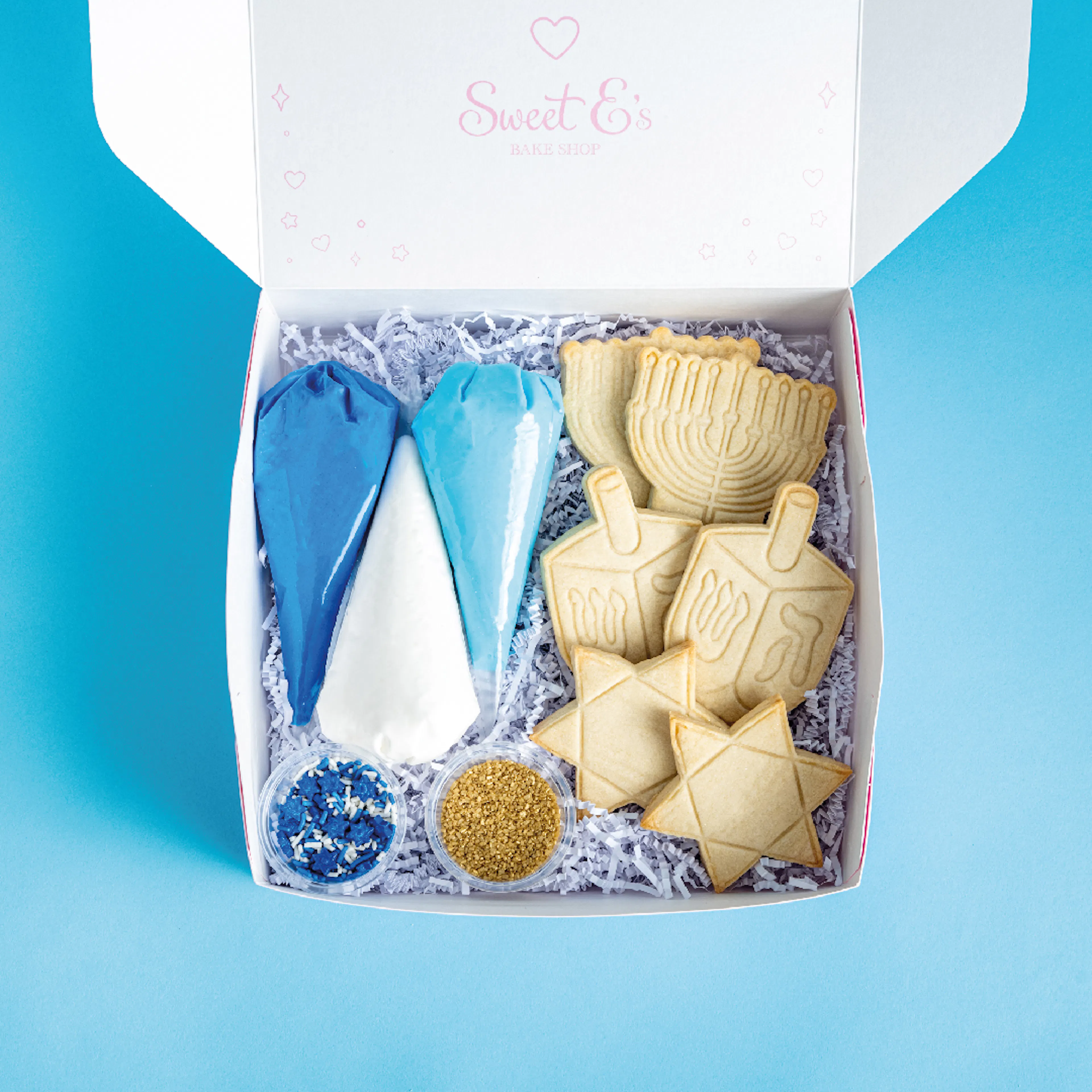 Hanukkah Cookie Kit - 6 Pack by Sweet E's Bake Shop - Alternate image 5