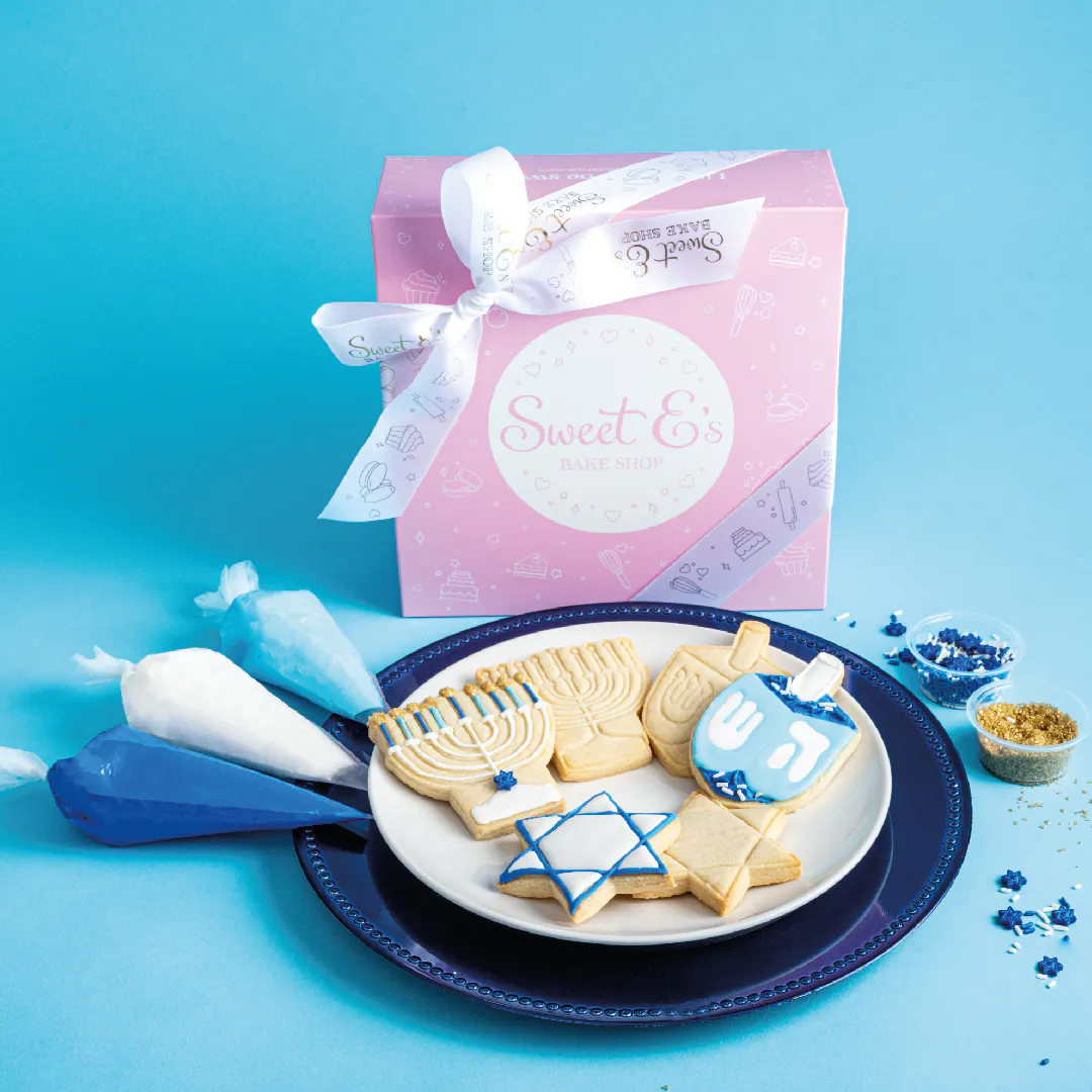 Hanukkah Cookie Kit - 6 Pack by Sweet E's Bake Shop