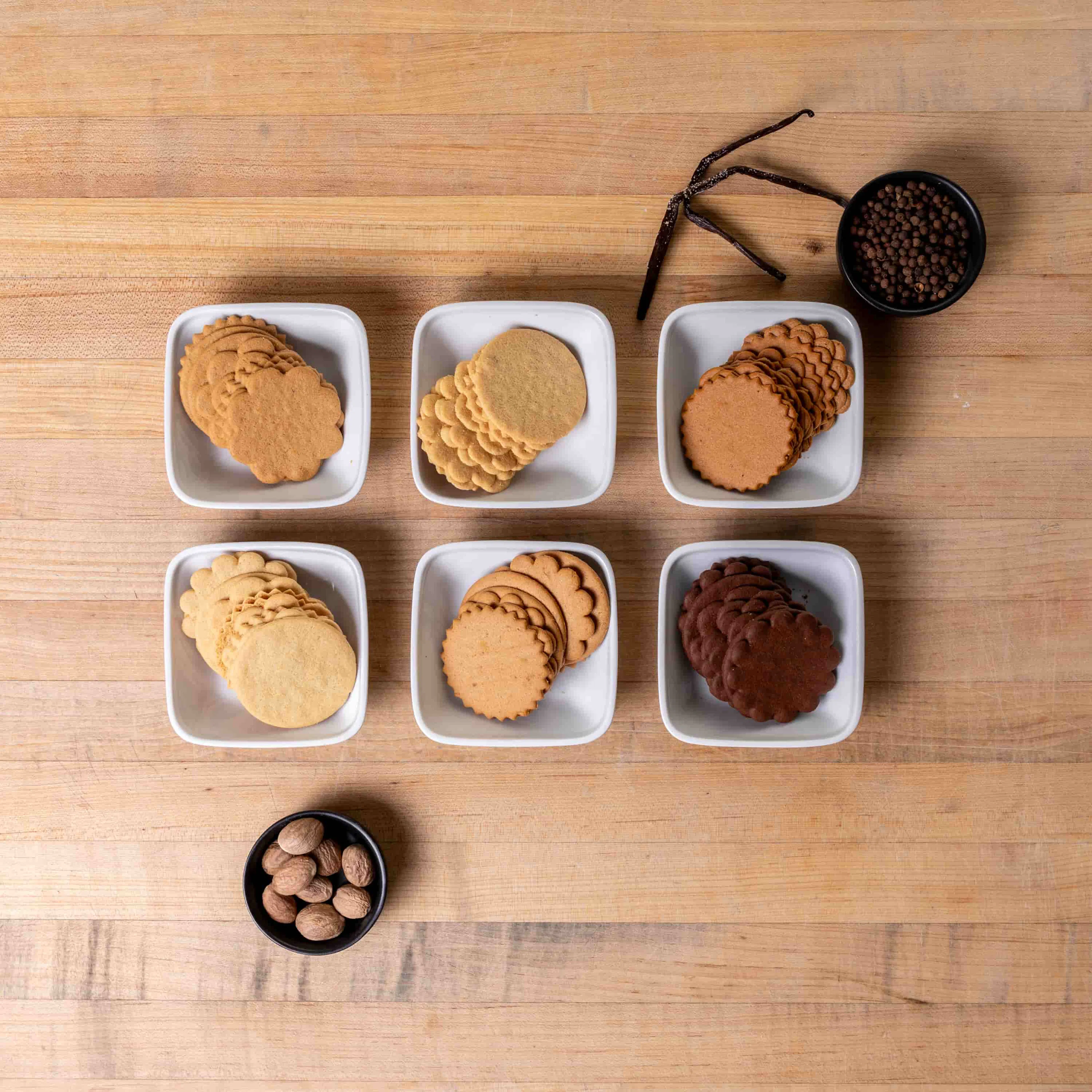 Moravian Cookie Sampler - 6 Pack by Wilkerson Bakery - Alternate image 1