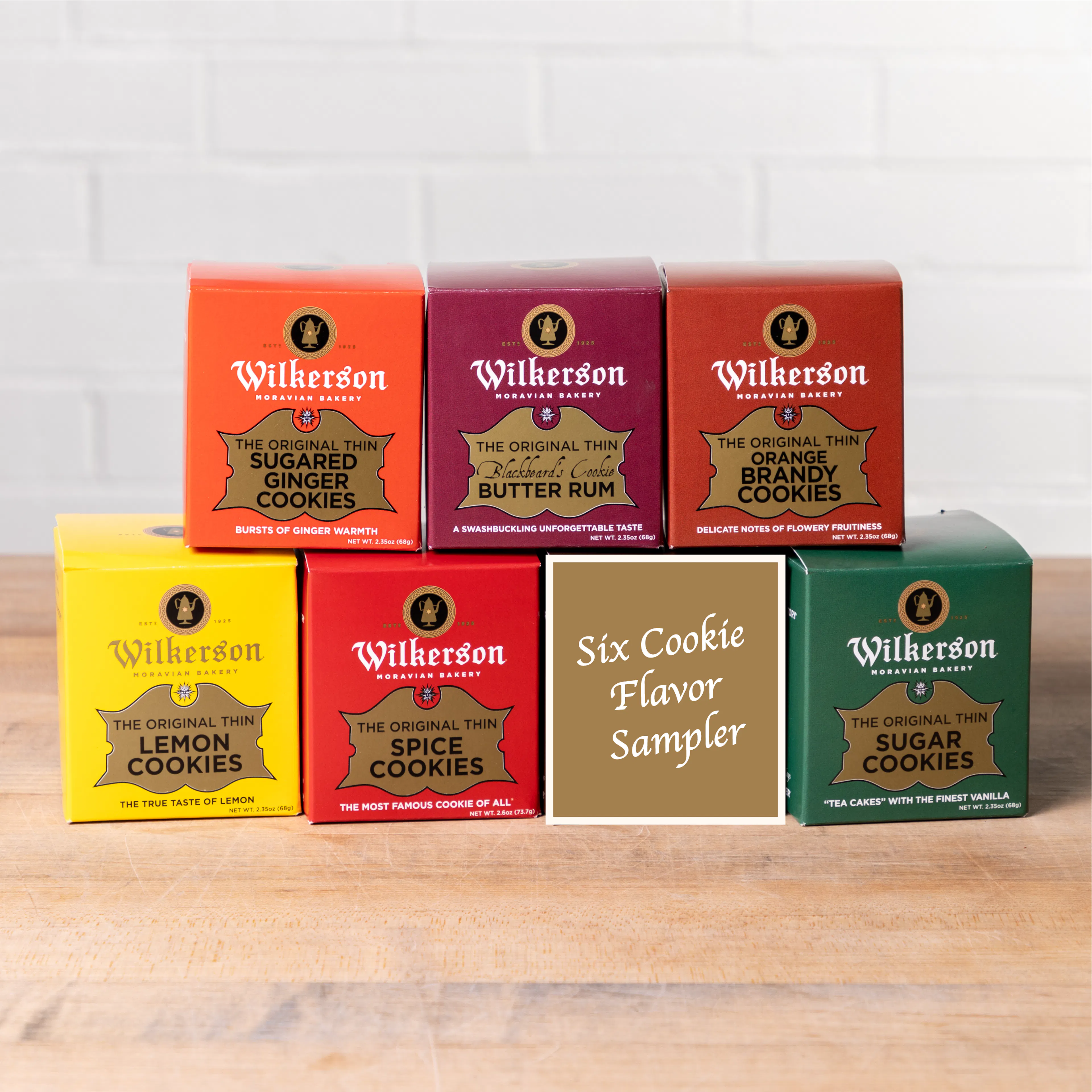 Moravian Cookie Sampler - 6 Pack by Wilkerson Bakery - Alternate image 2
