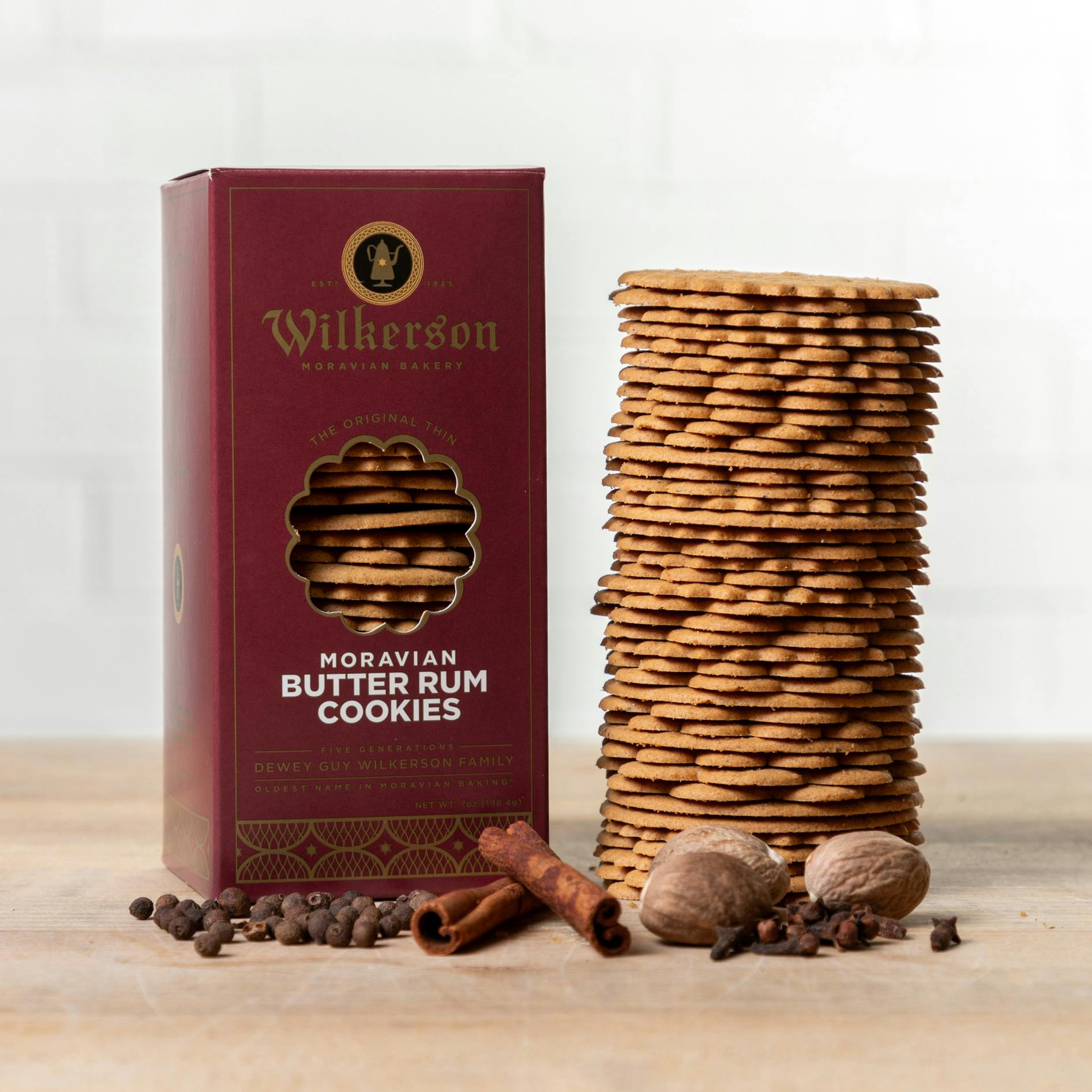 Butter Rum "Blackbeard's Cookie" Gift Set by Wilkerson Bakery - Alternate image 2