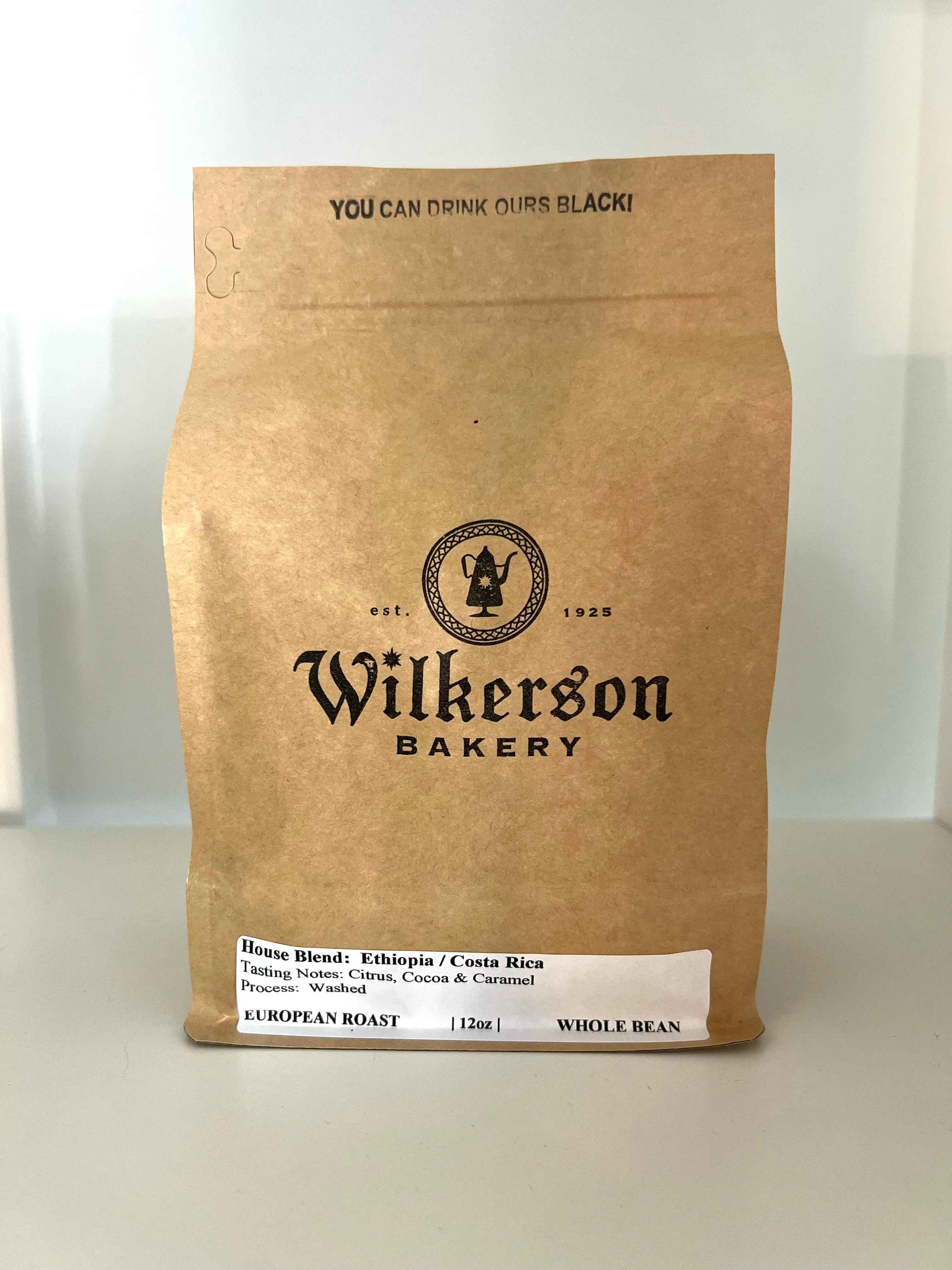 Coffee Beans - 12 oz. by Wilkerson Bakery