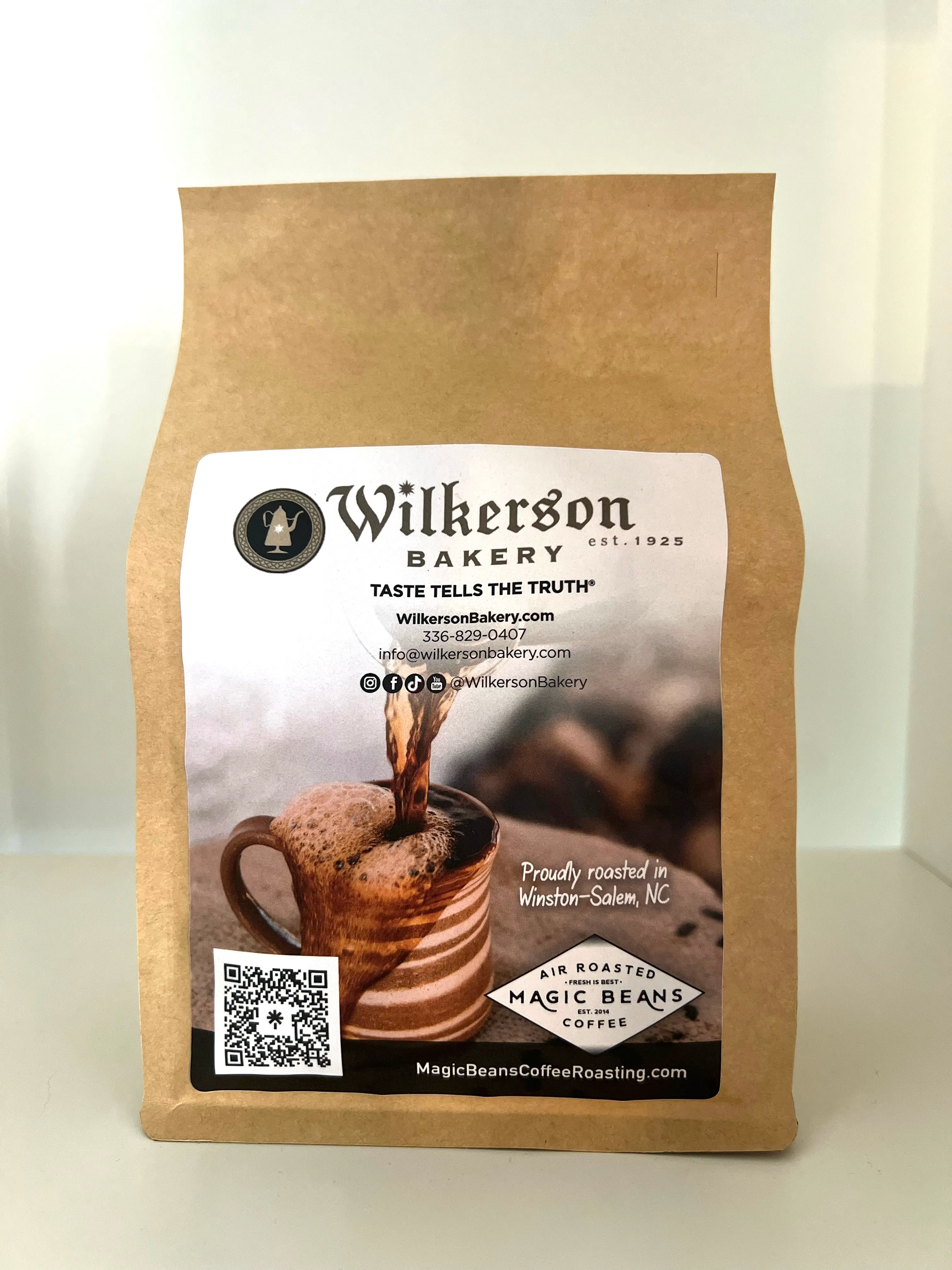 Coffee Beans - 12 oz. by Wilkerson Bakery - Alternate image 1
