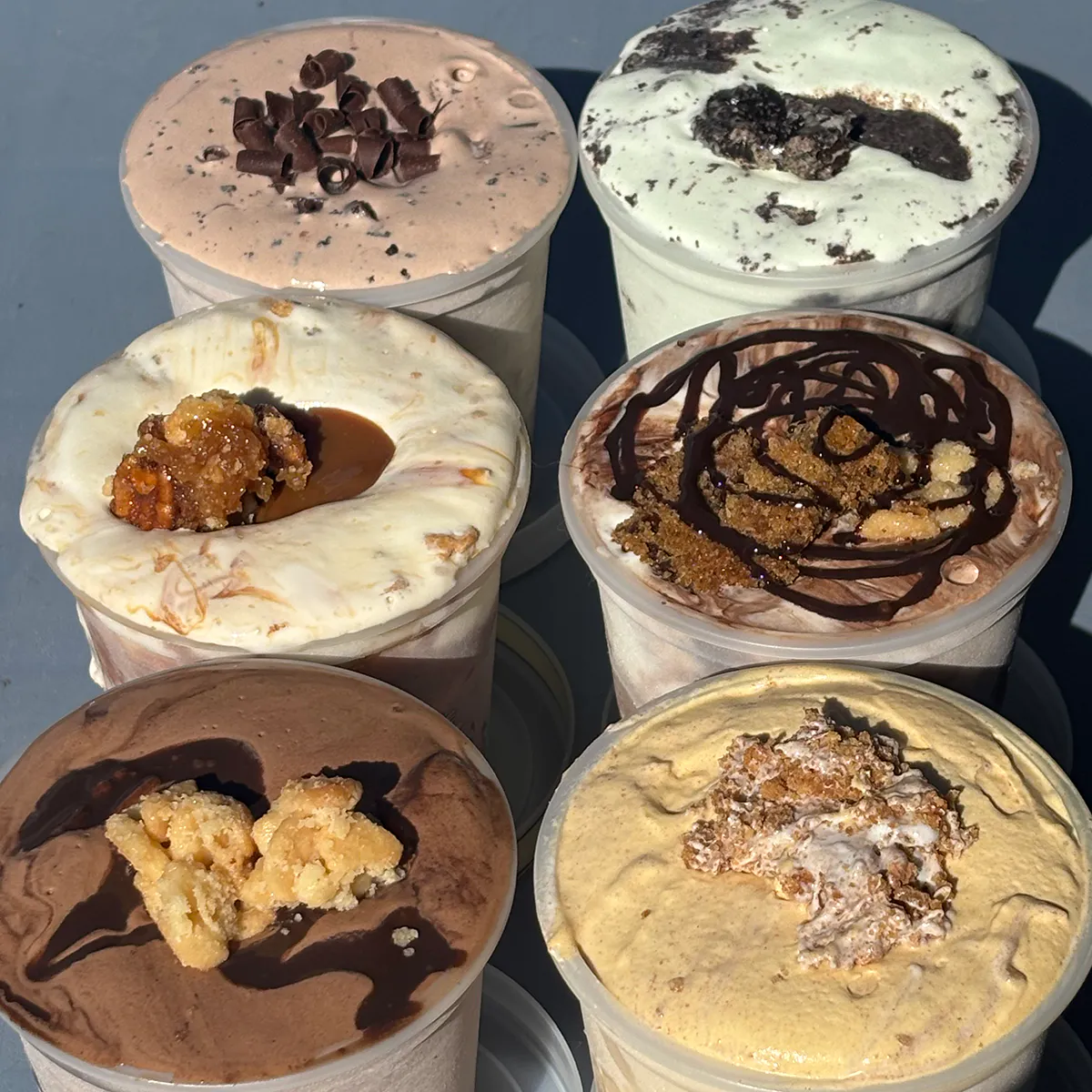 Holiday Pie Ice Cream - 6 Pack by Caffè Panna Ice Cream