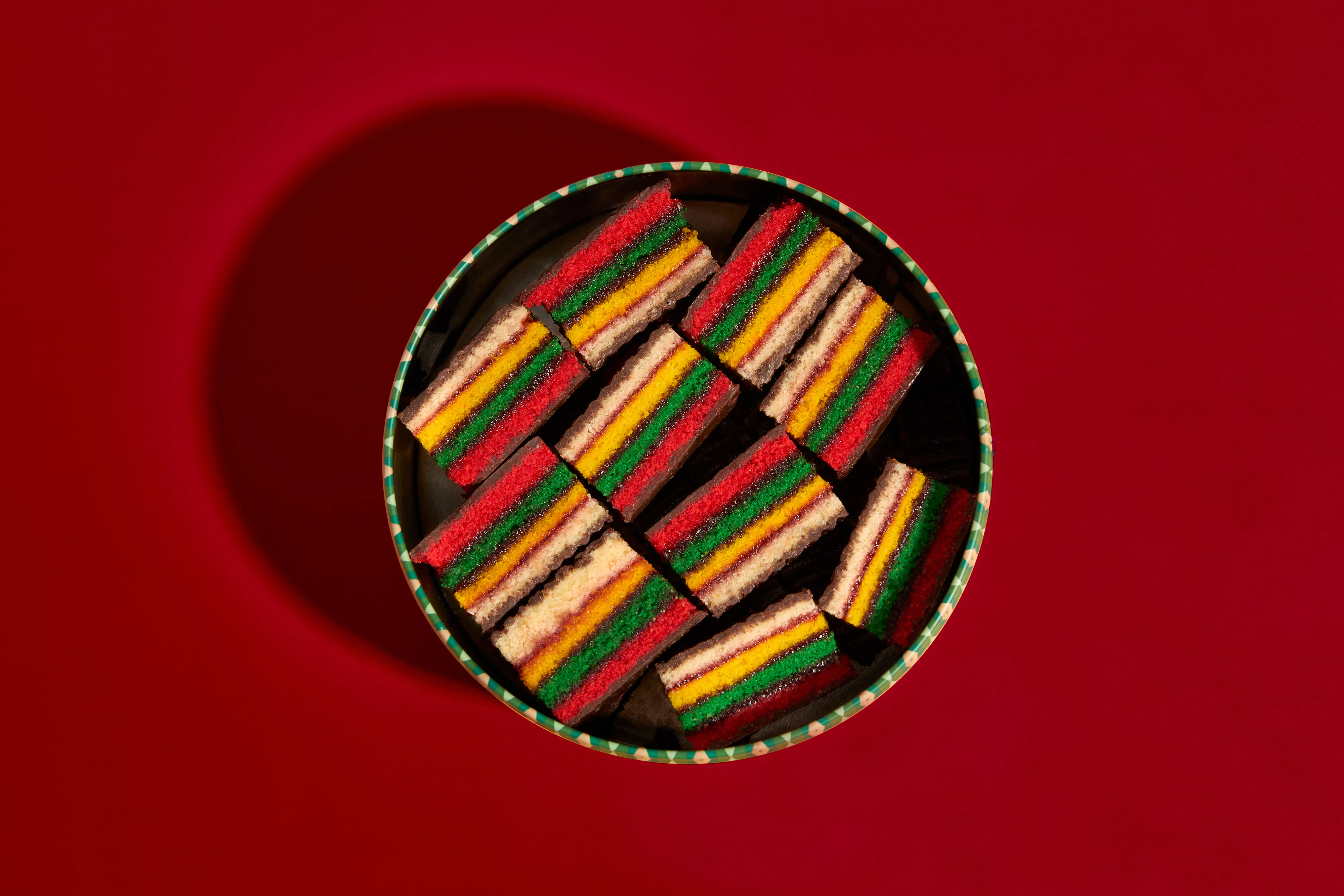 Rainbow Cookies - 1 lb. by Angelina Bakery - Alternate image 1