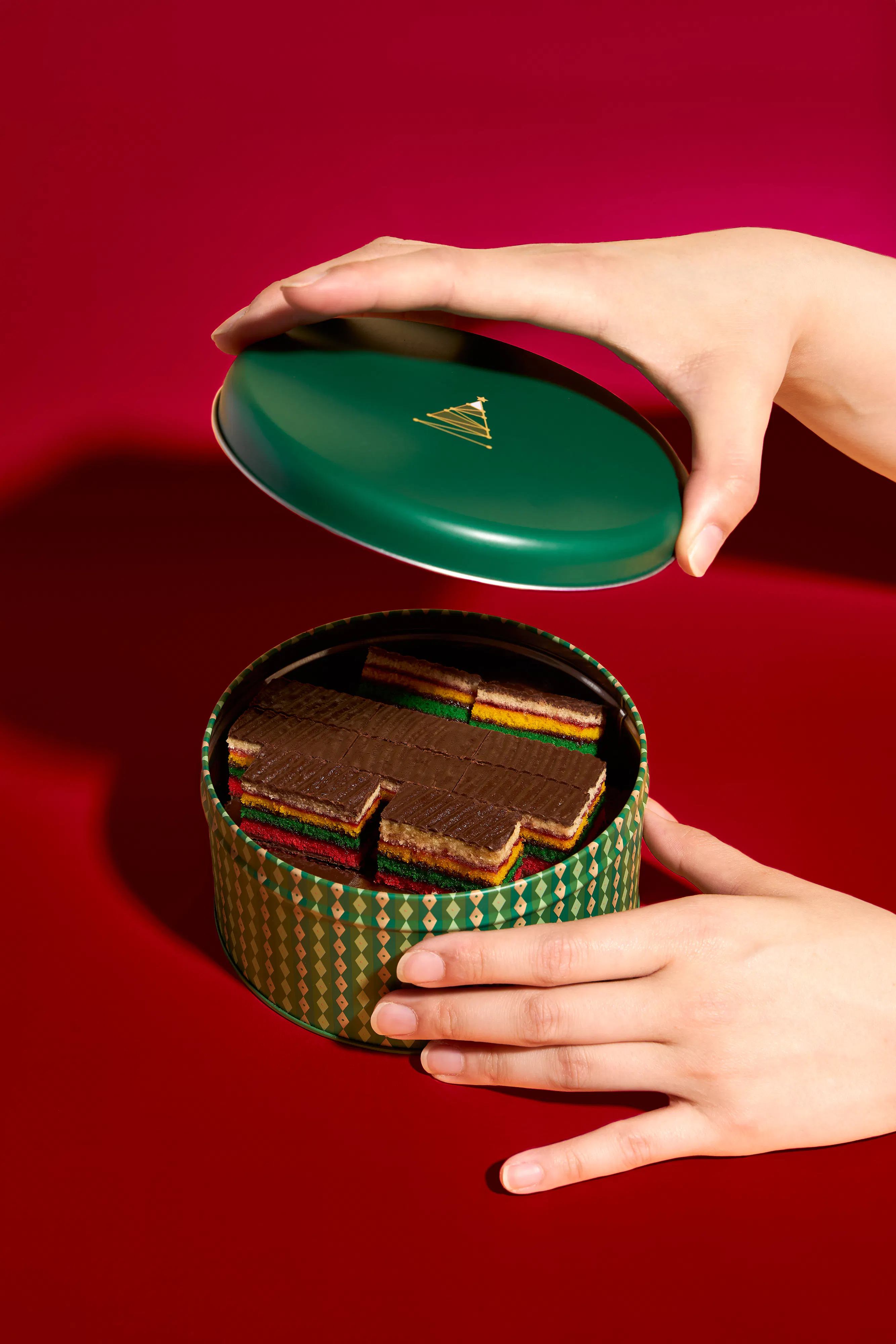 Rainbow Cookies - 1 lb. by Angelina Bakery - Alternate image 2