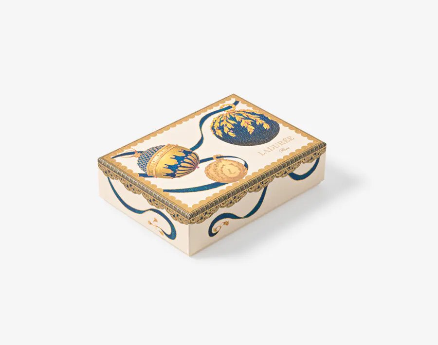 Winter Pampille - Box of 16 Macarons by Ladurée Paris - Alternate image 2