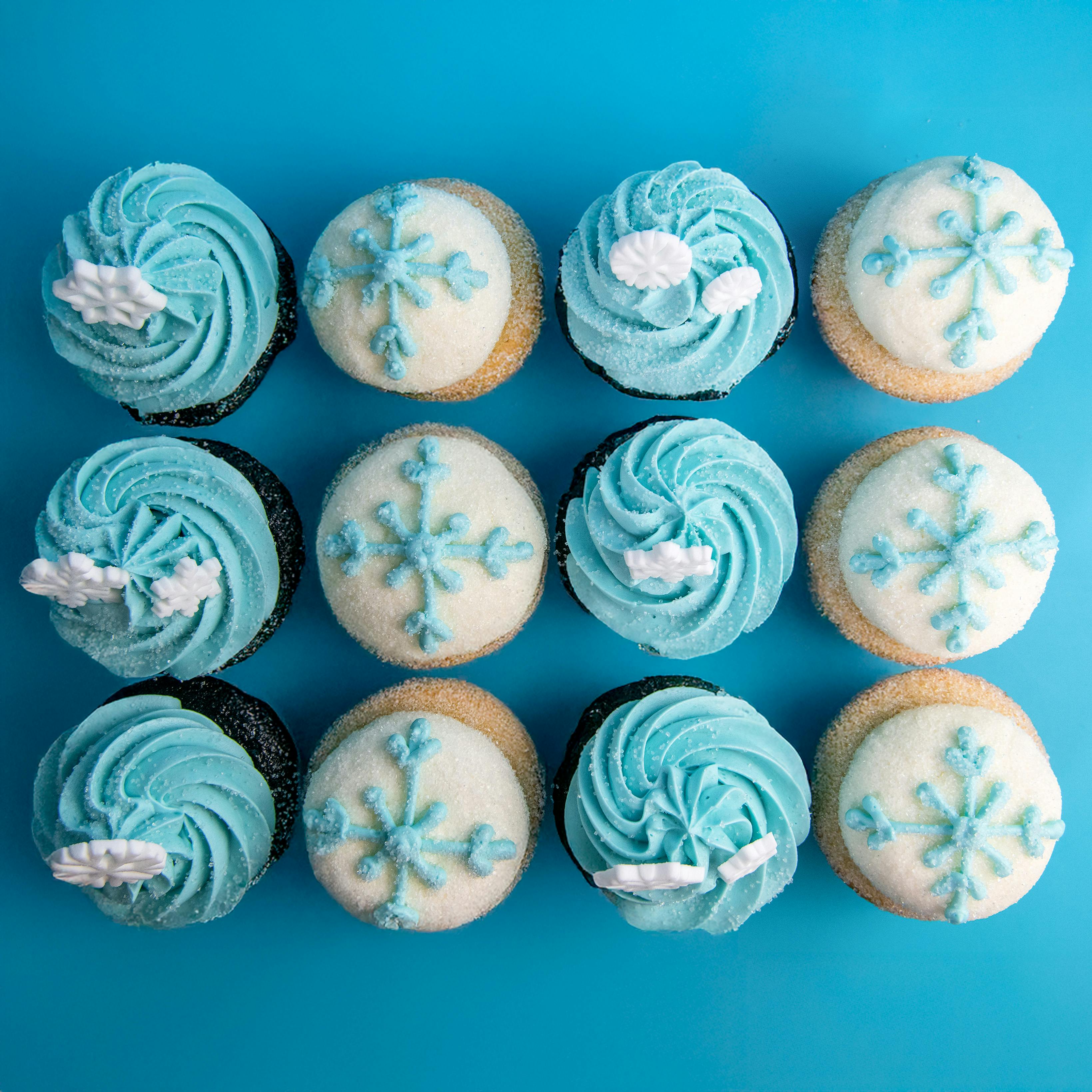 "Let It Snow" Holiday Cupcakes - 12 Pack by Trophy Cupcakes - Alternate image 3