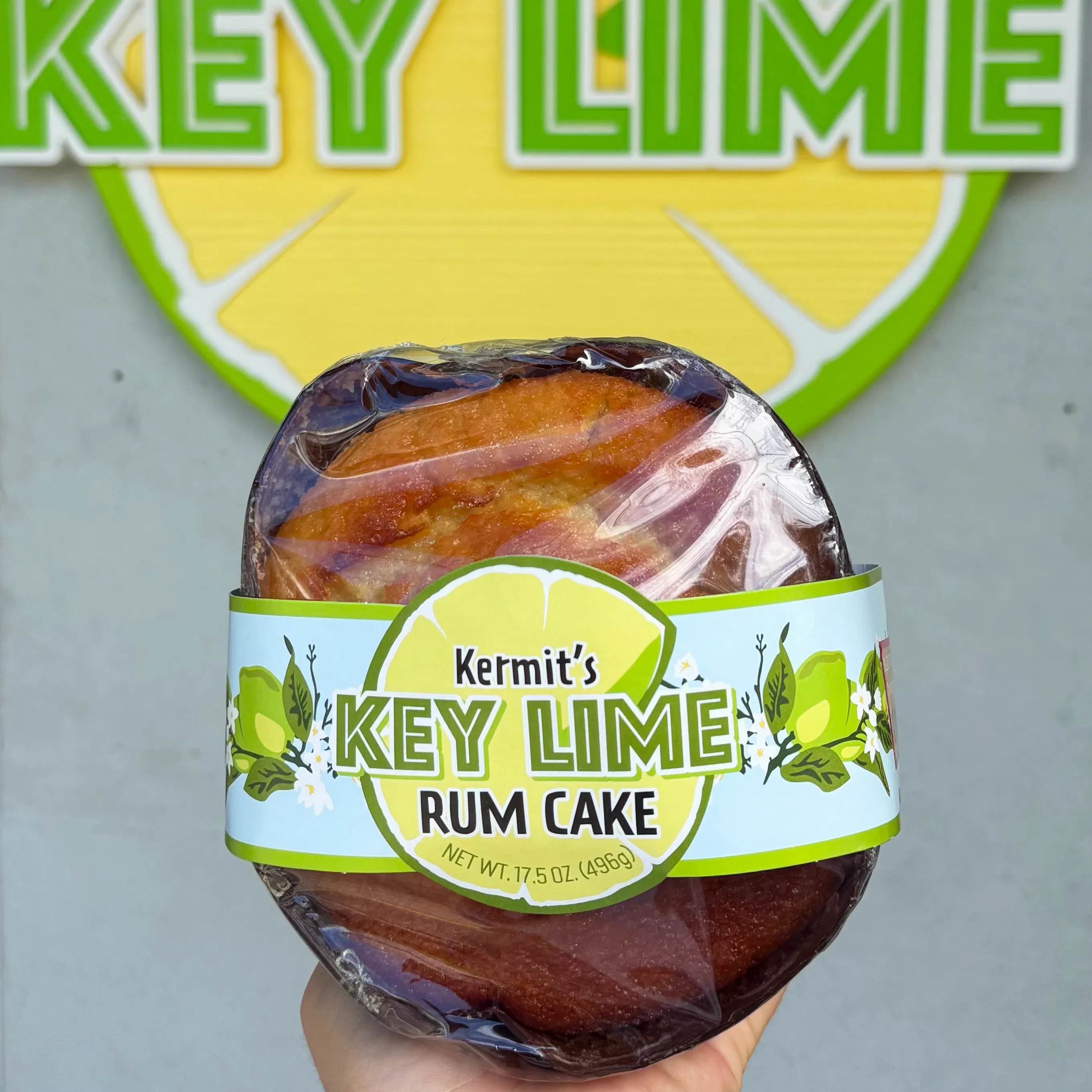 Key Lime Rum Cake by Kermit's Key Lime Shop