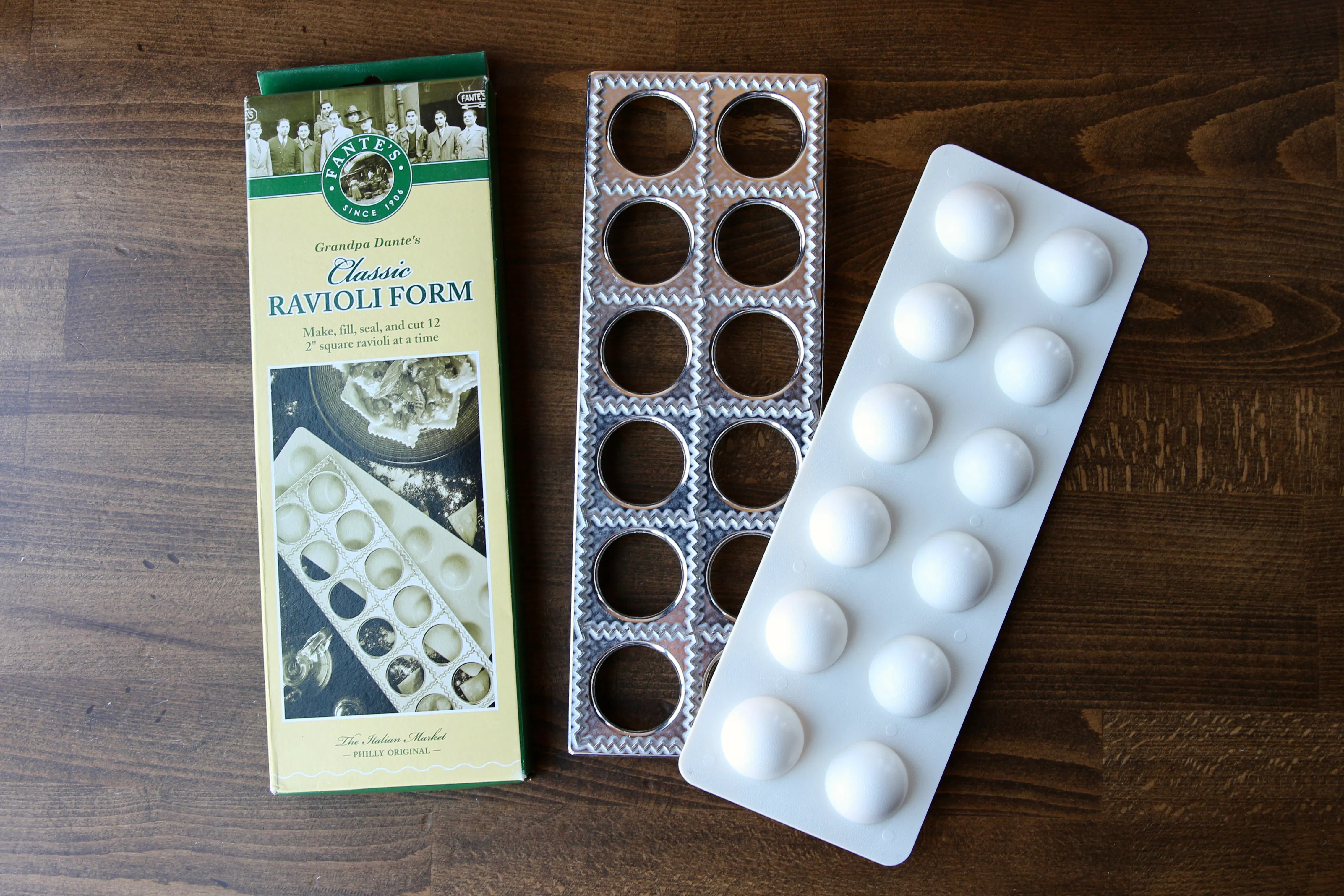 Cheese Ravioli Dinner Kit + Ravioli Tray for 4 by Scopa Italian Roots - Alternate image 1