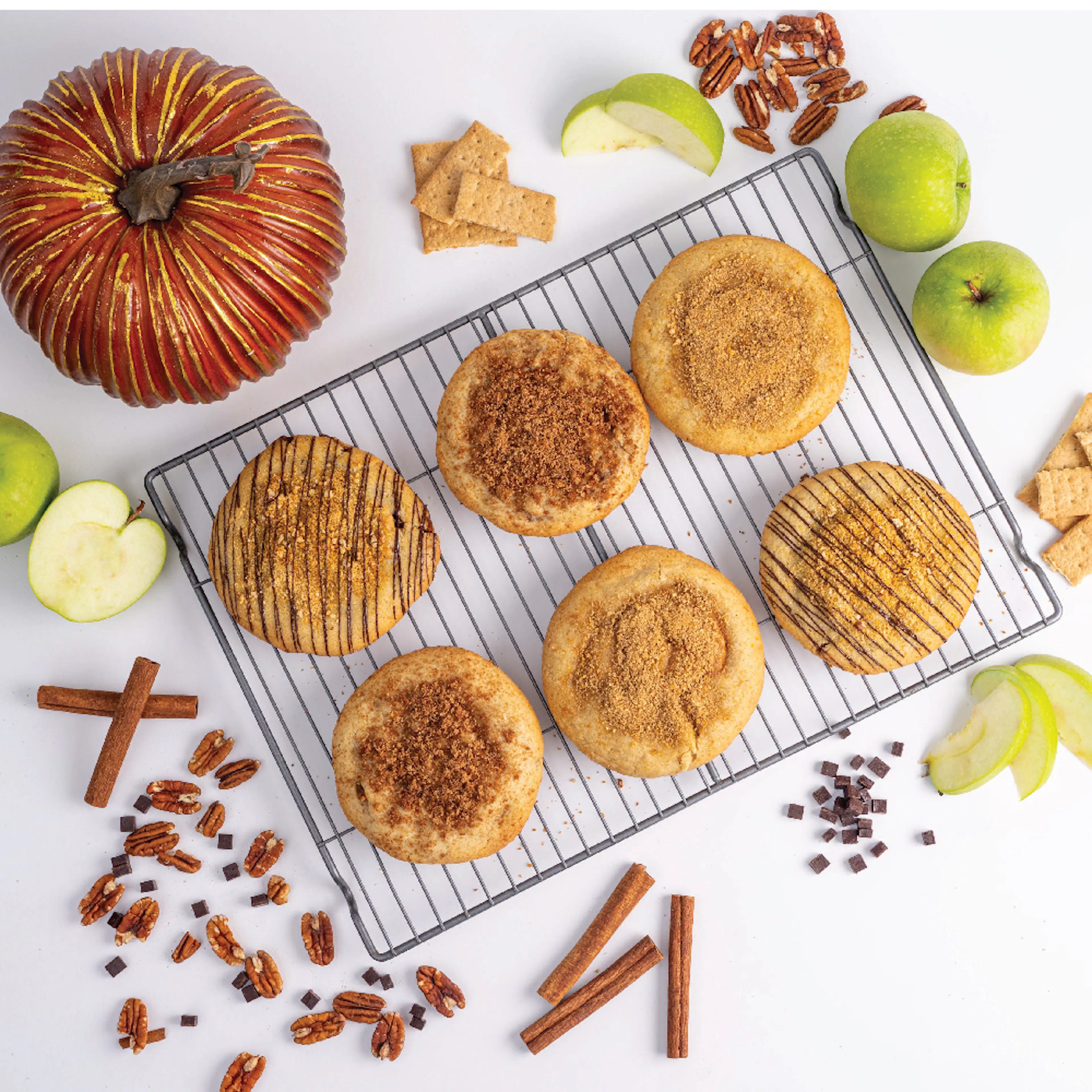 Thanksgiving Pie Stuffed Cookies - Choose Your Own 12 Pack by Sweet E's Bake Shop