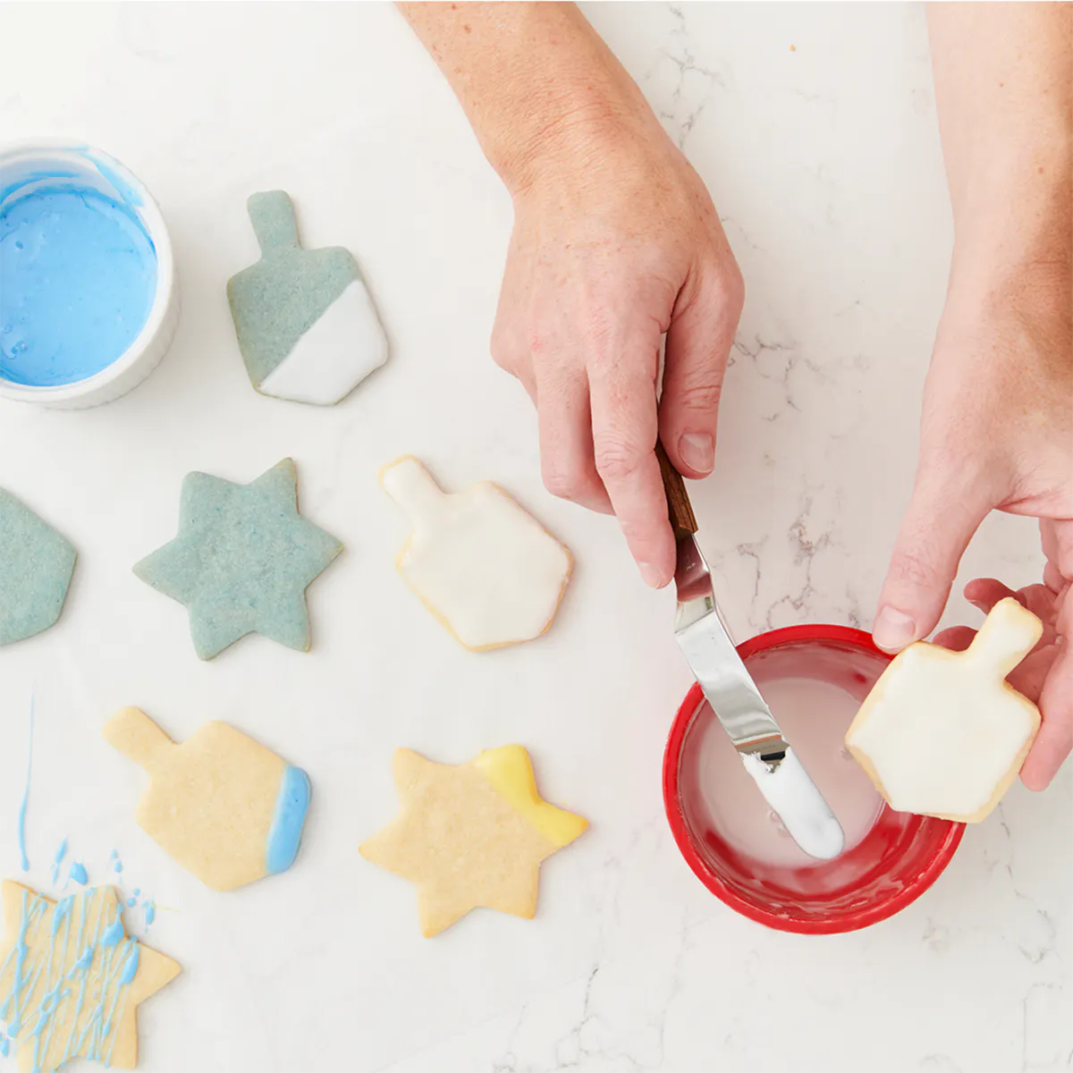 Hanukkah Cookies DIY Baking Kit by Red Velvet NYC