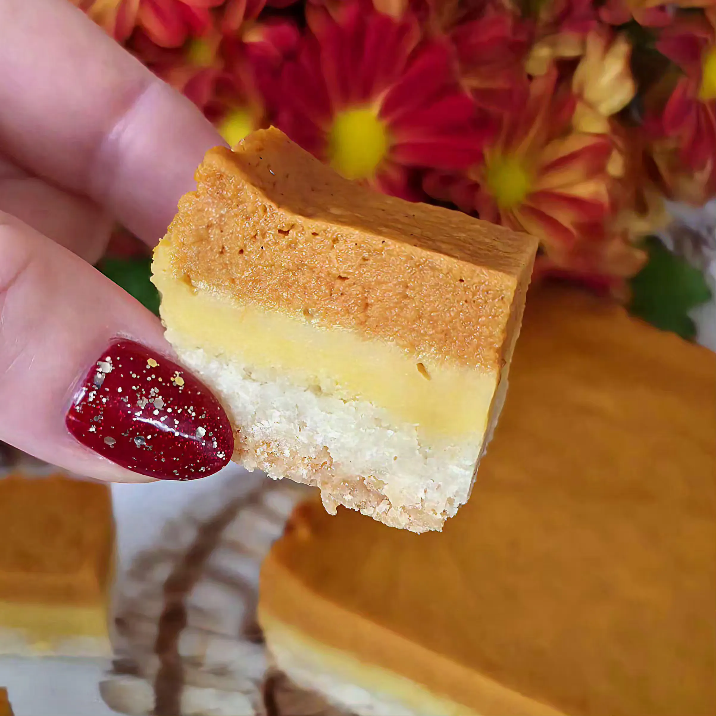 Pumpkin Pie Shortbread Tray by Shortbread Society