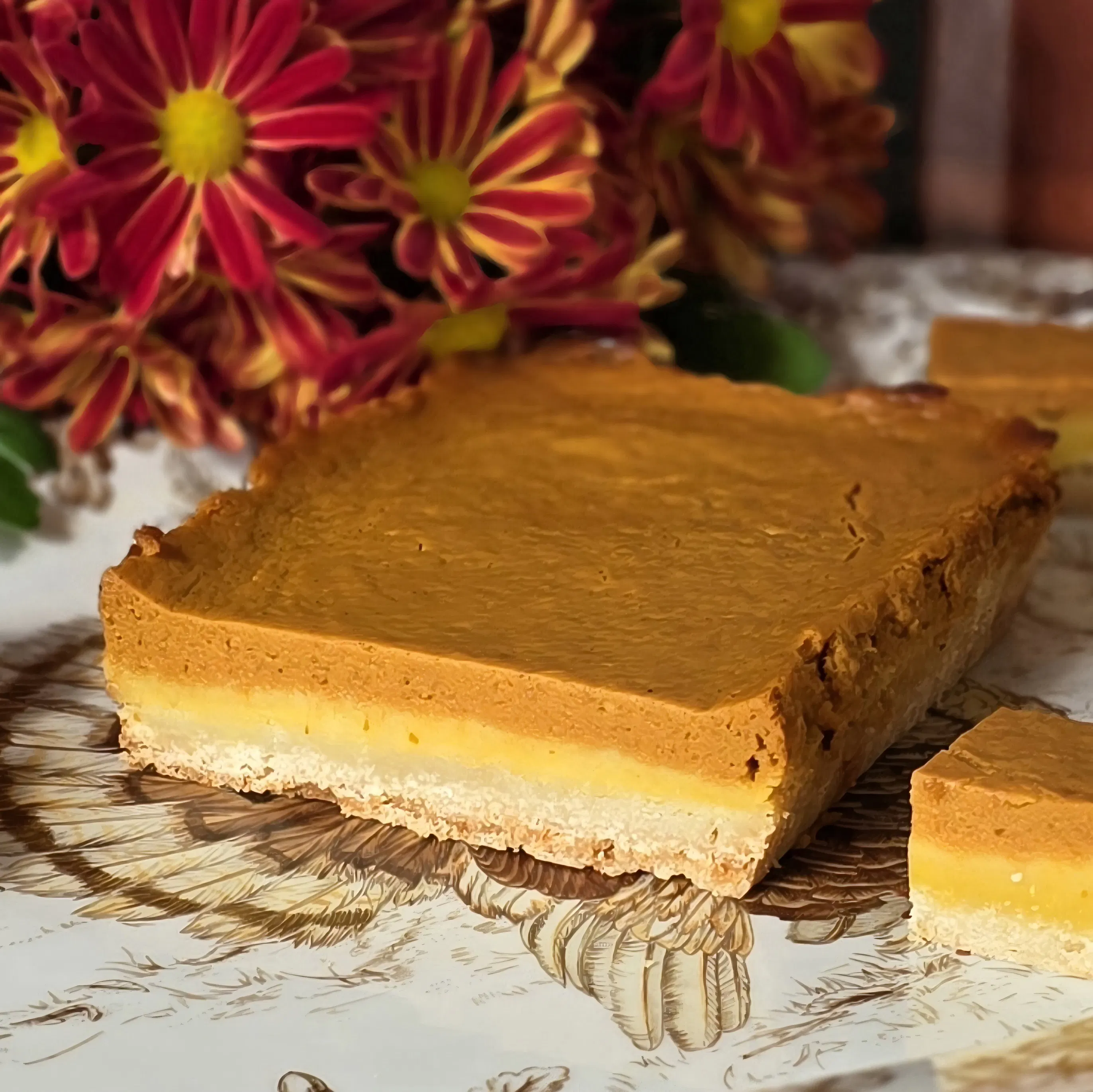 Pumpkin Pie Shortbread Tray by Shortbread Society - Alternate image 2