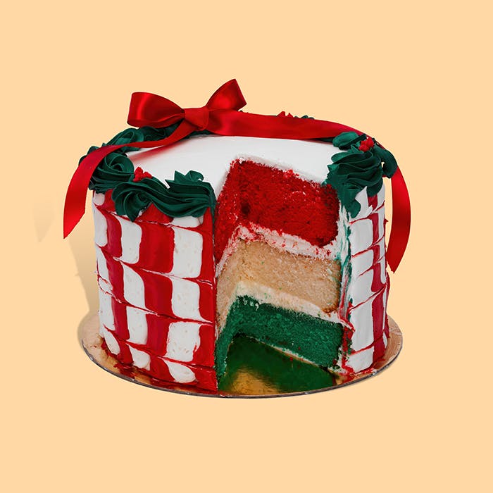 Christmas Parfait Cake by Gambino's Bakery King Cakes