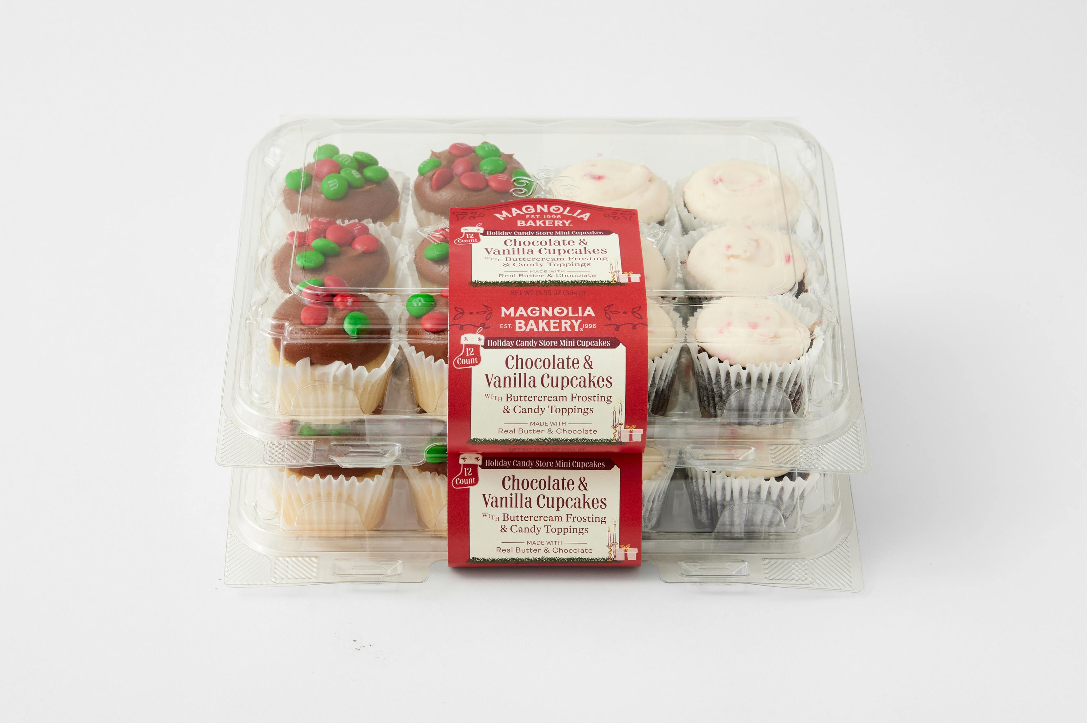 Holiday Candy Store Mini Cupcakes - 24 Pack by Magnolia Bakery - Alternate image 2