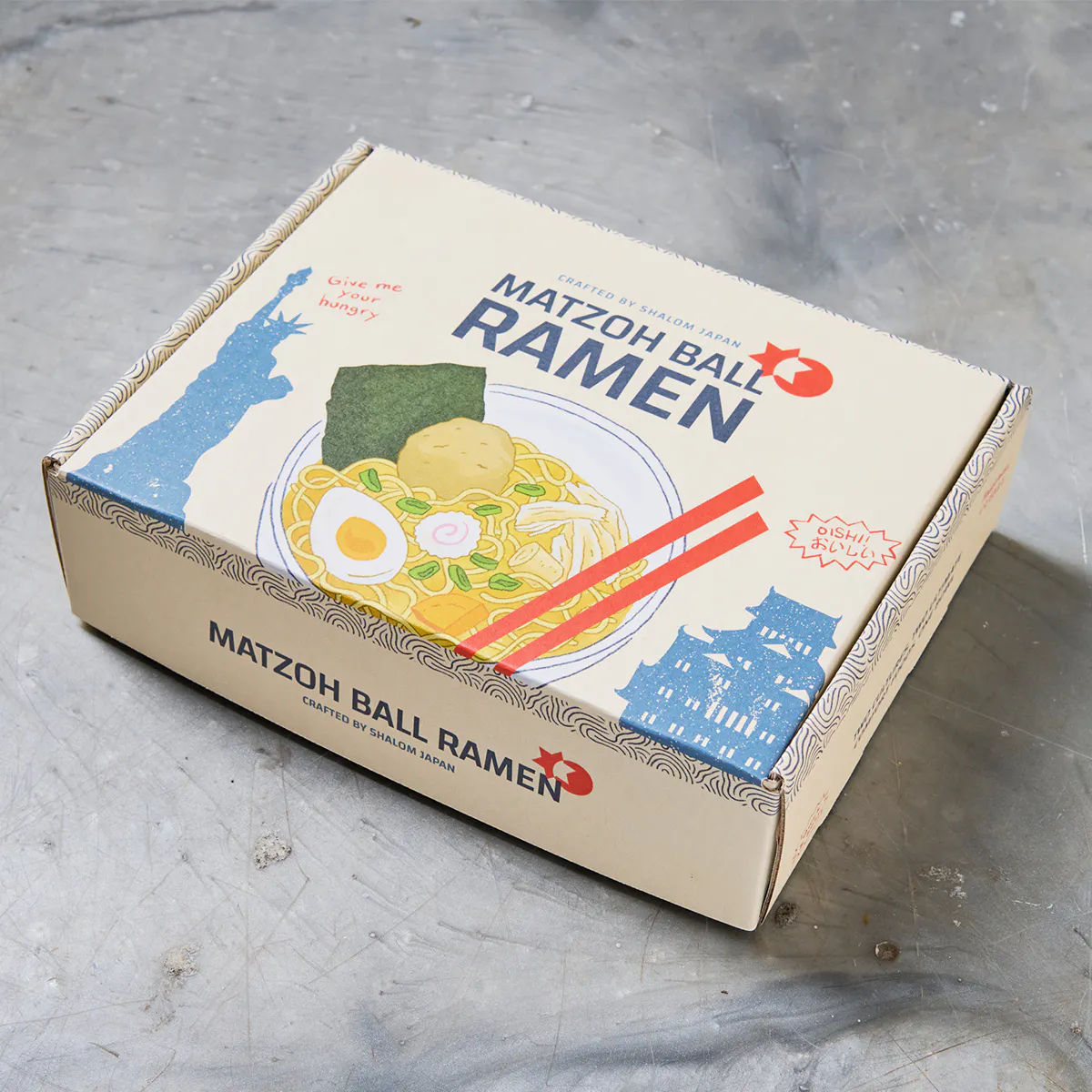 Spicy Matzoh Ball Ramen Kit for 2 by Shalom Japan - Alternate image 3