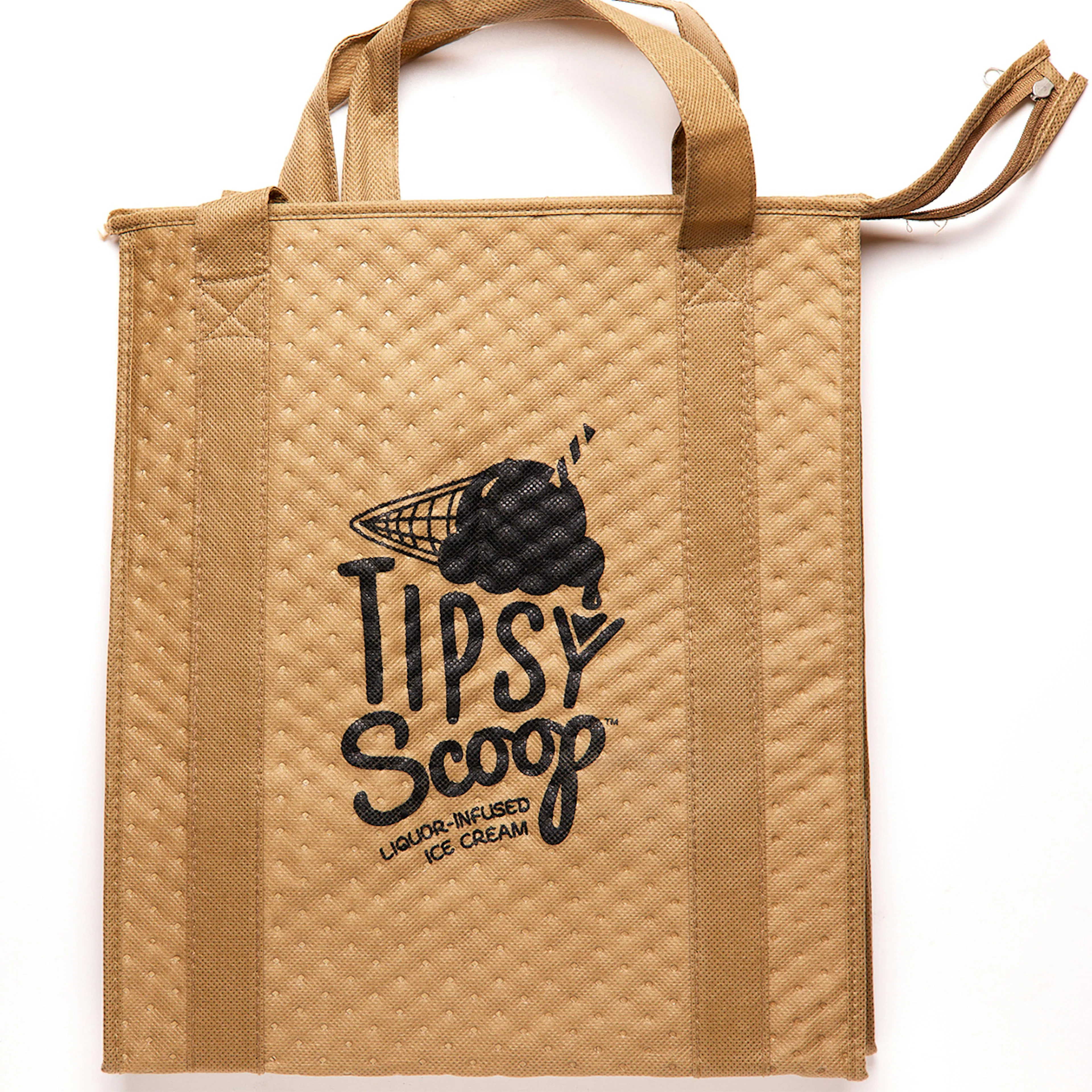 "Mean Green Margarita" Sorbet + Tote Bag - 4 Pints by Tipsy Scoop Boozy Ice Cream - Alternate image 2