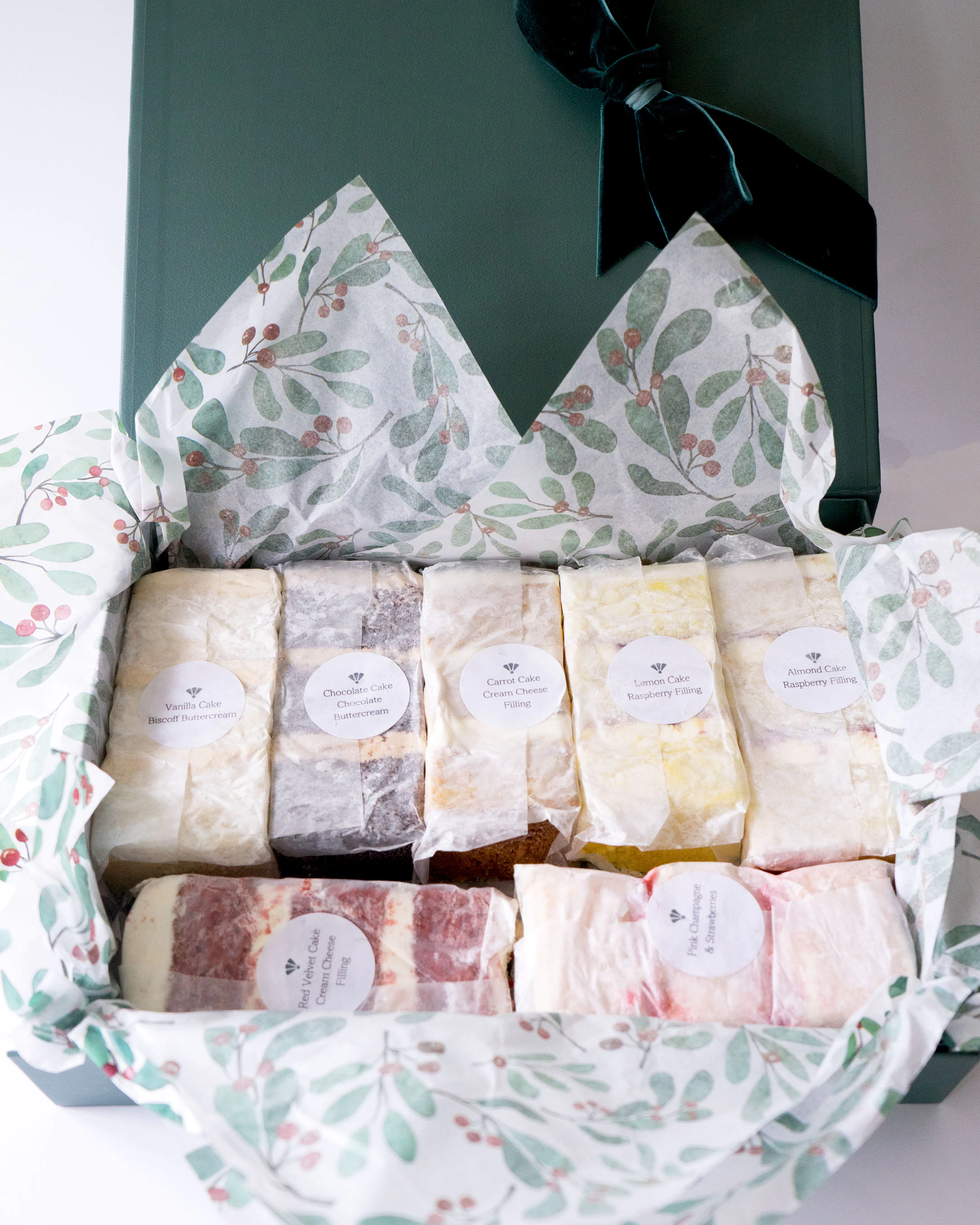 Holiday Cake Tasting Sampler Gift Box by Miri Nadler Cakes