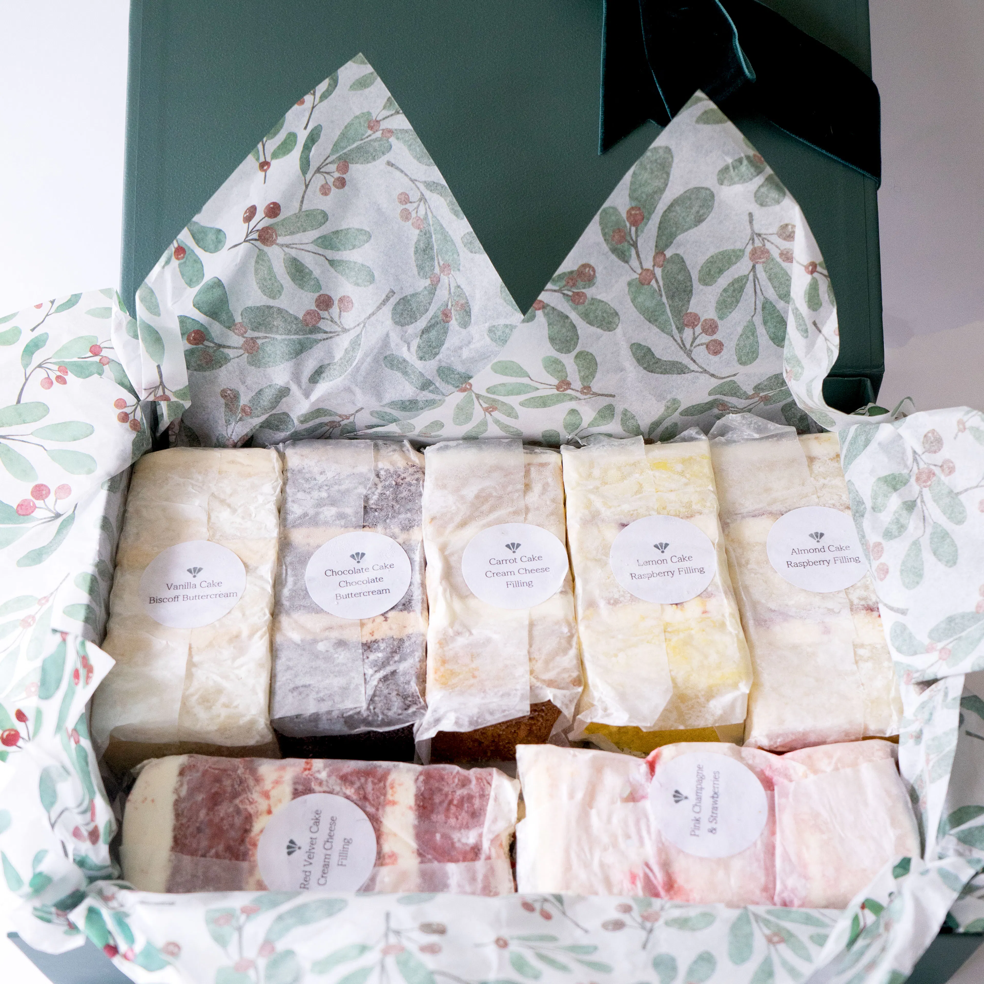 Holiday Cake Tasting Sampler Gift Box by Miri Nadler Cakes