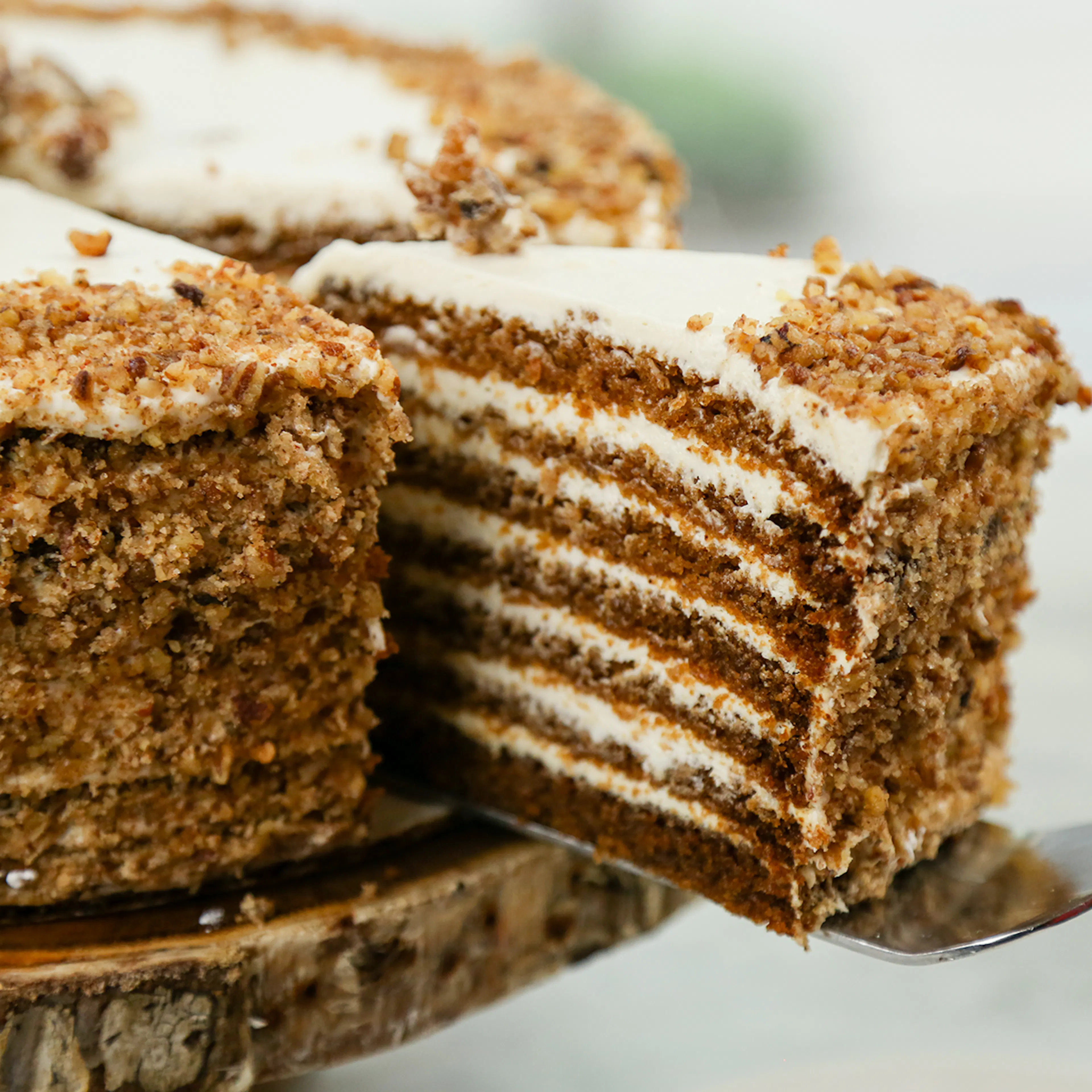 Sweet Potato Doberge Cake by Dickie Brennan & Co.