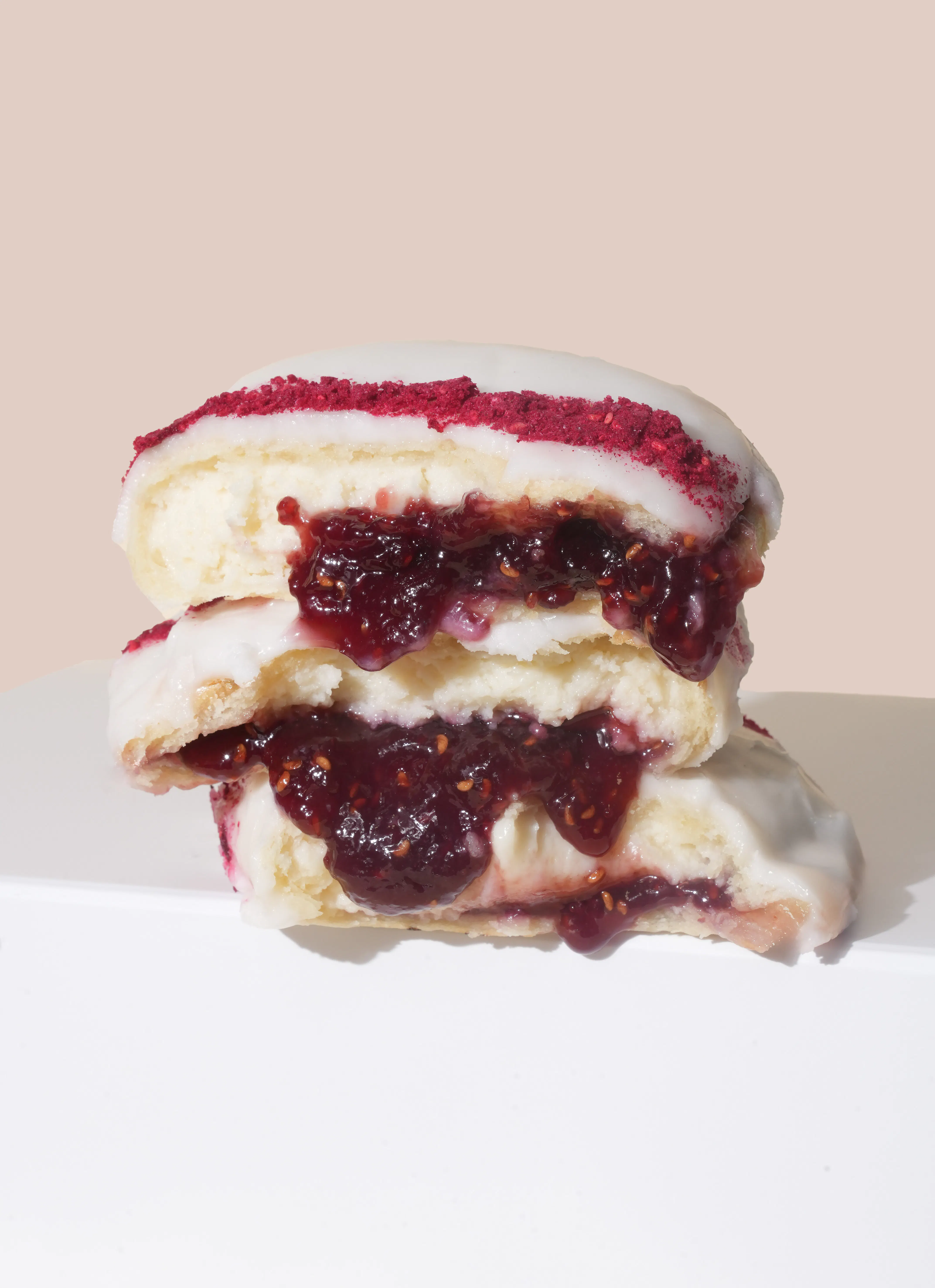 Raspberry Cheesecake Hand Pie by Crust Club