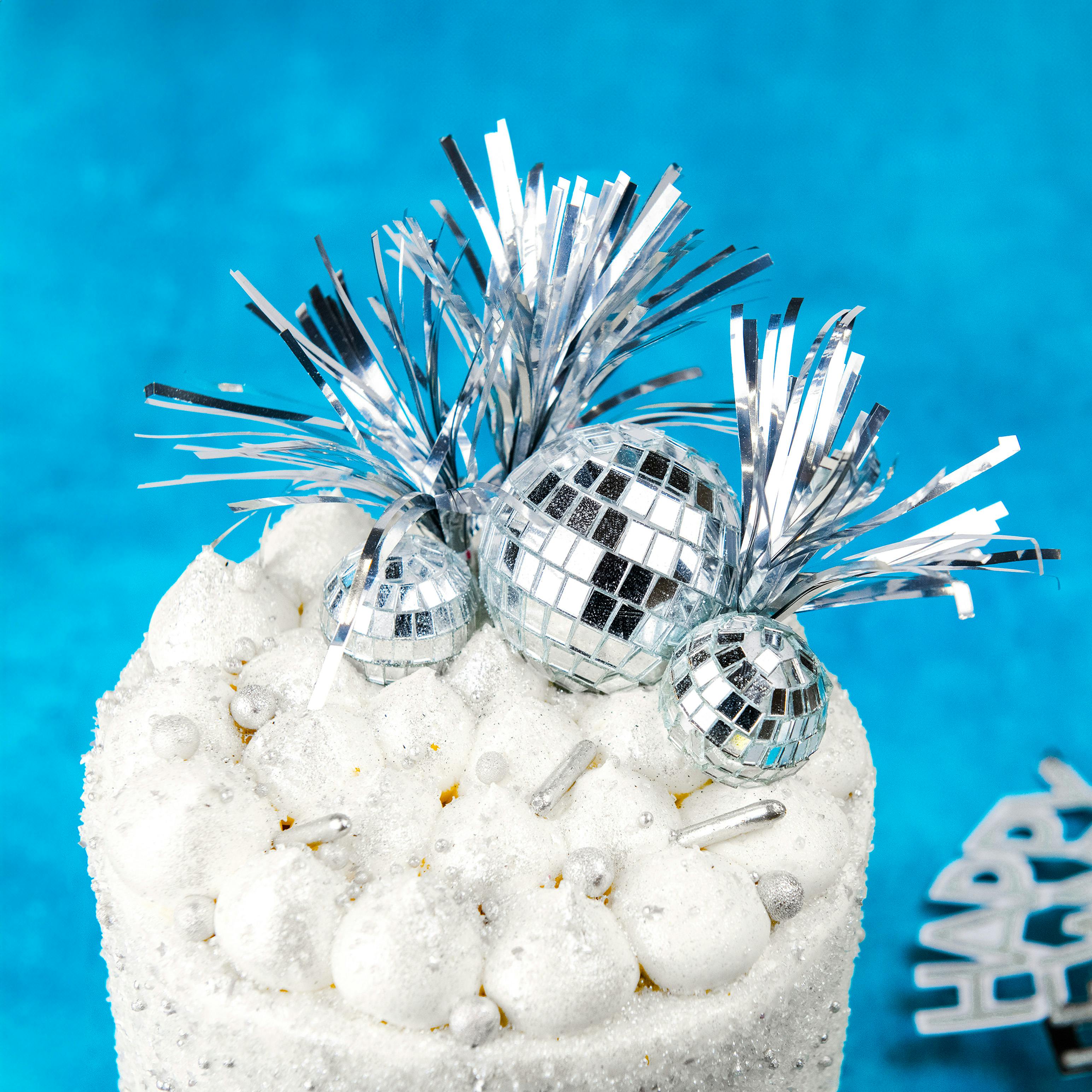 New Years Eve Disco Ball Cake by Trophy Cupcakes - Alternate image 2