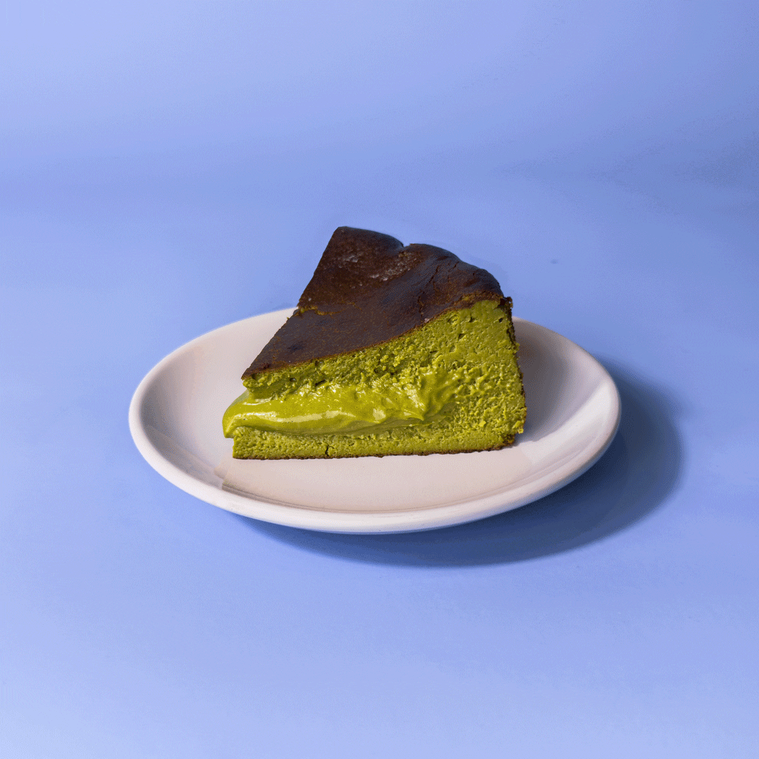 Matcha Basque Burnt Cheesecake by Little Grace Bakery - Alternate image 2