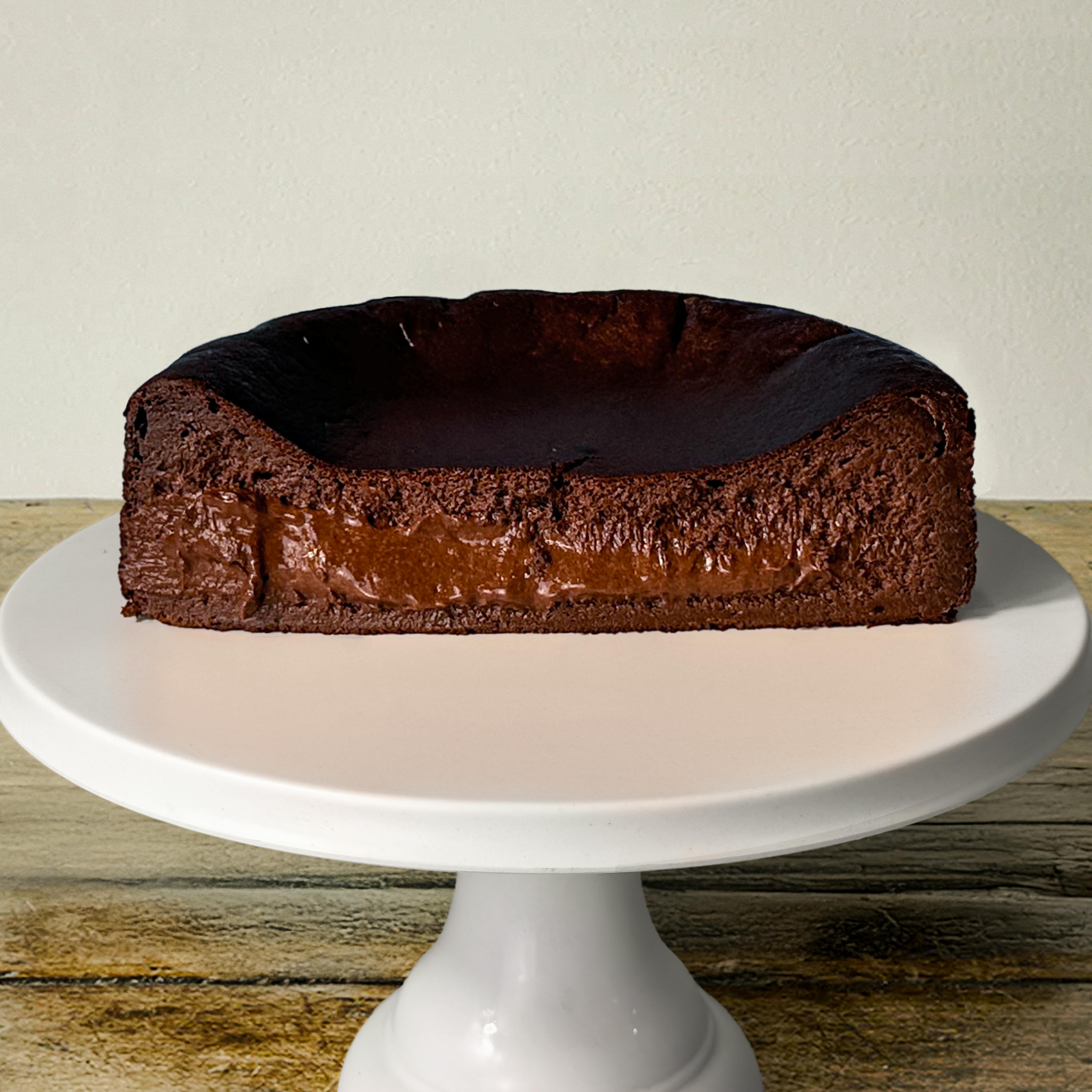 Chocolate Basque Burnt Cheesecake by Little Grace Bakery - Alternate image 4