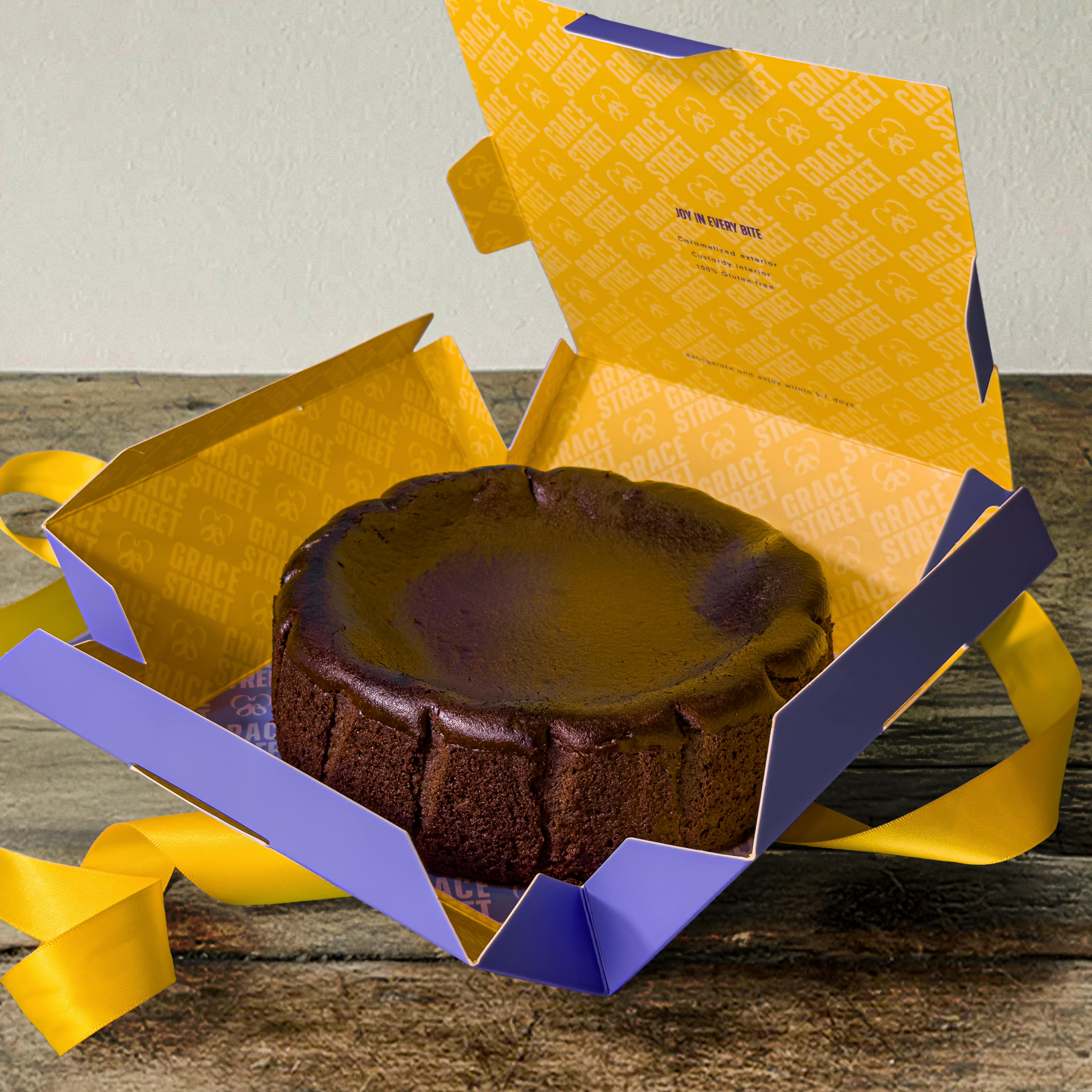 Chocolate Basque Burnt Cheesecake by Little Grace Bakery - Alternate image 6