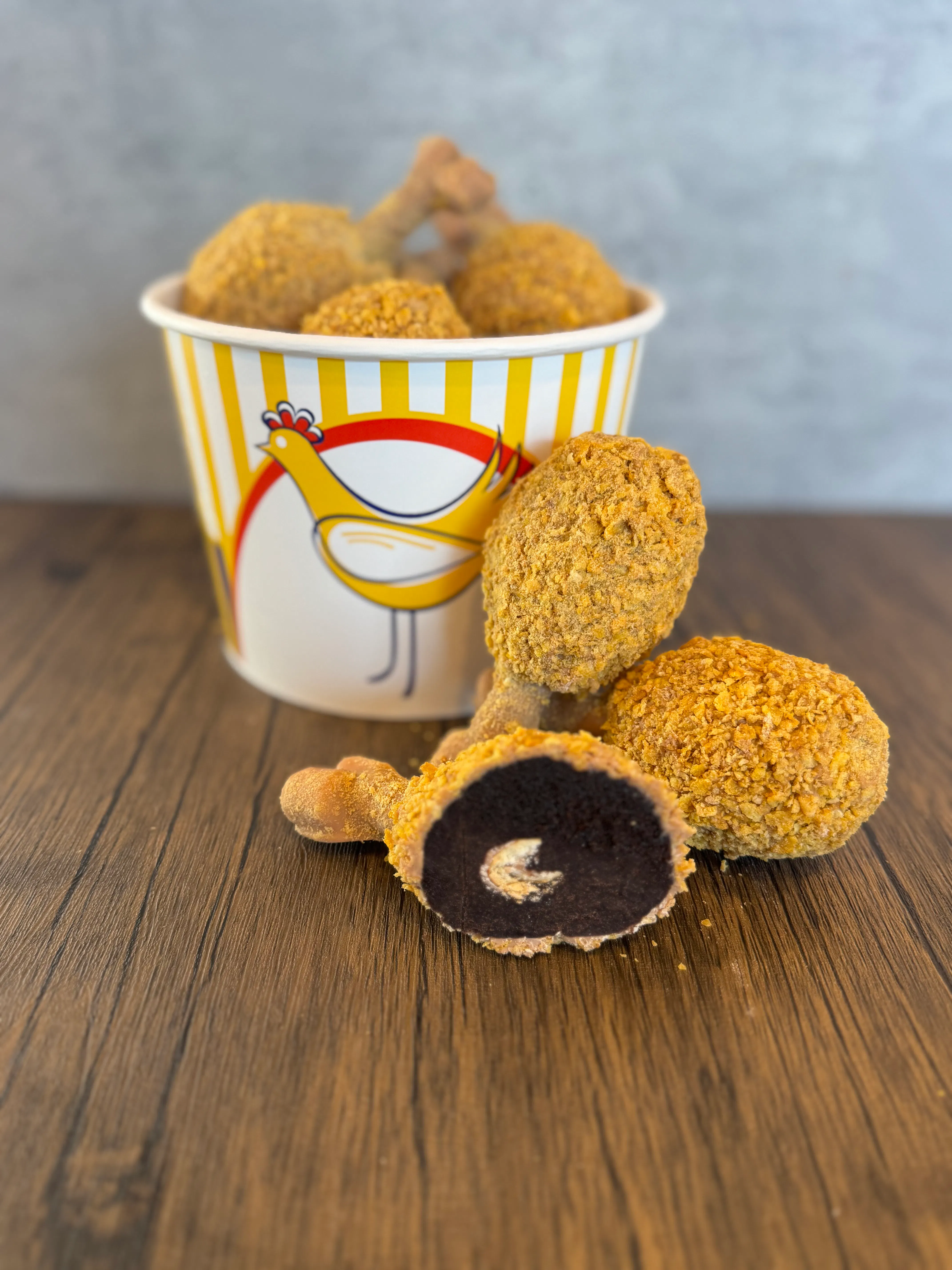 Chicken Bucket Cake Pop - 6 Pack by Nadia Cakes - Alternate image 2