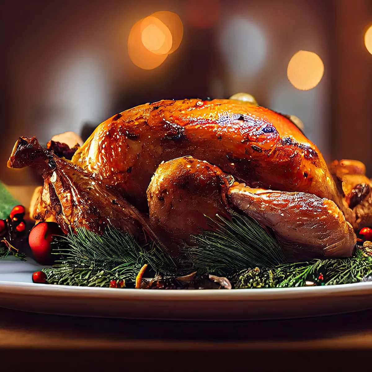 Smoked Hen Turkey for 6-8 by Melissa Cookston's Memphis BBQ