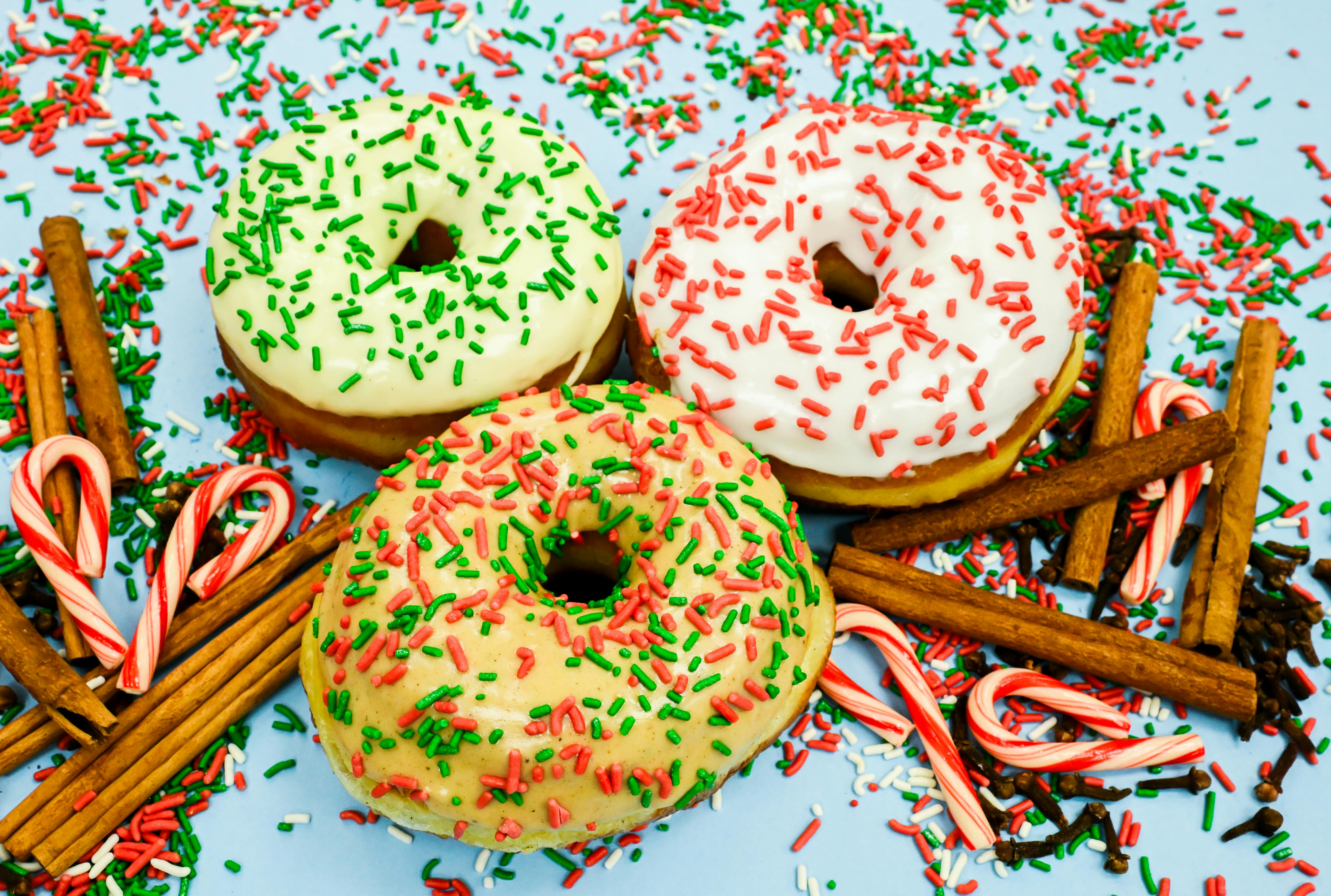 Christmas Brioche Donuts Kit - 12 Pack by Grindstone Donuts